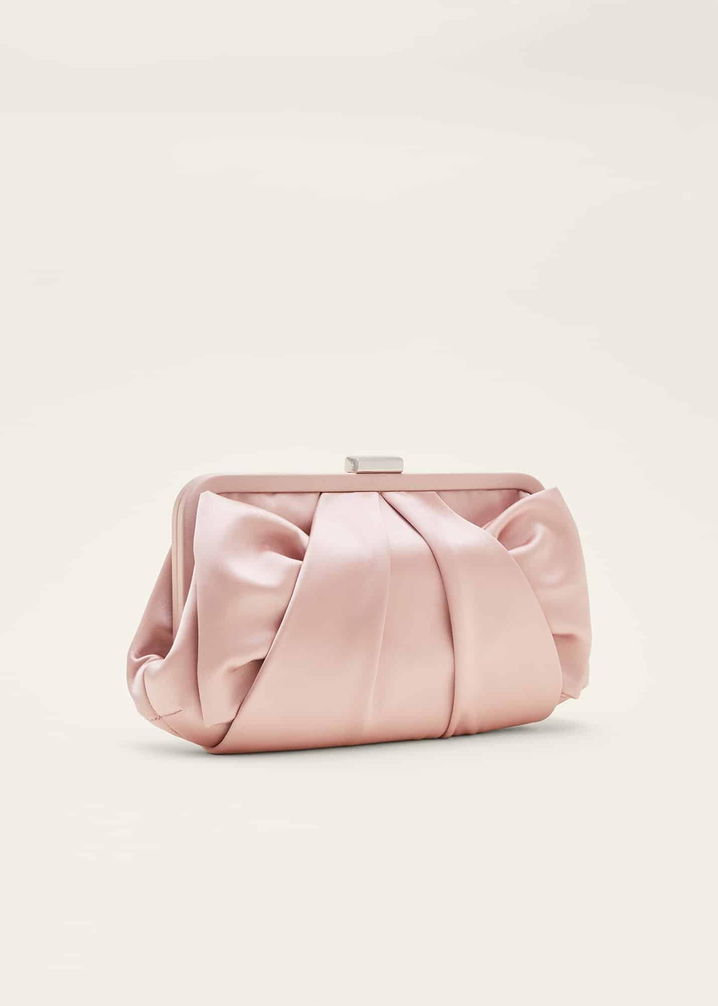 Alice Satin Clutch Bag
