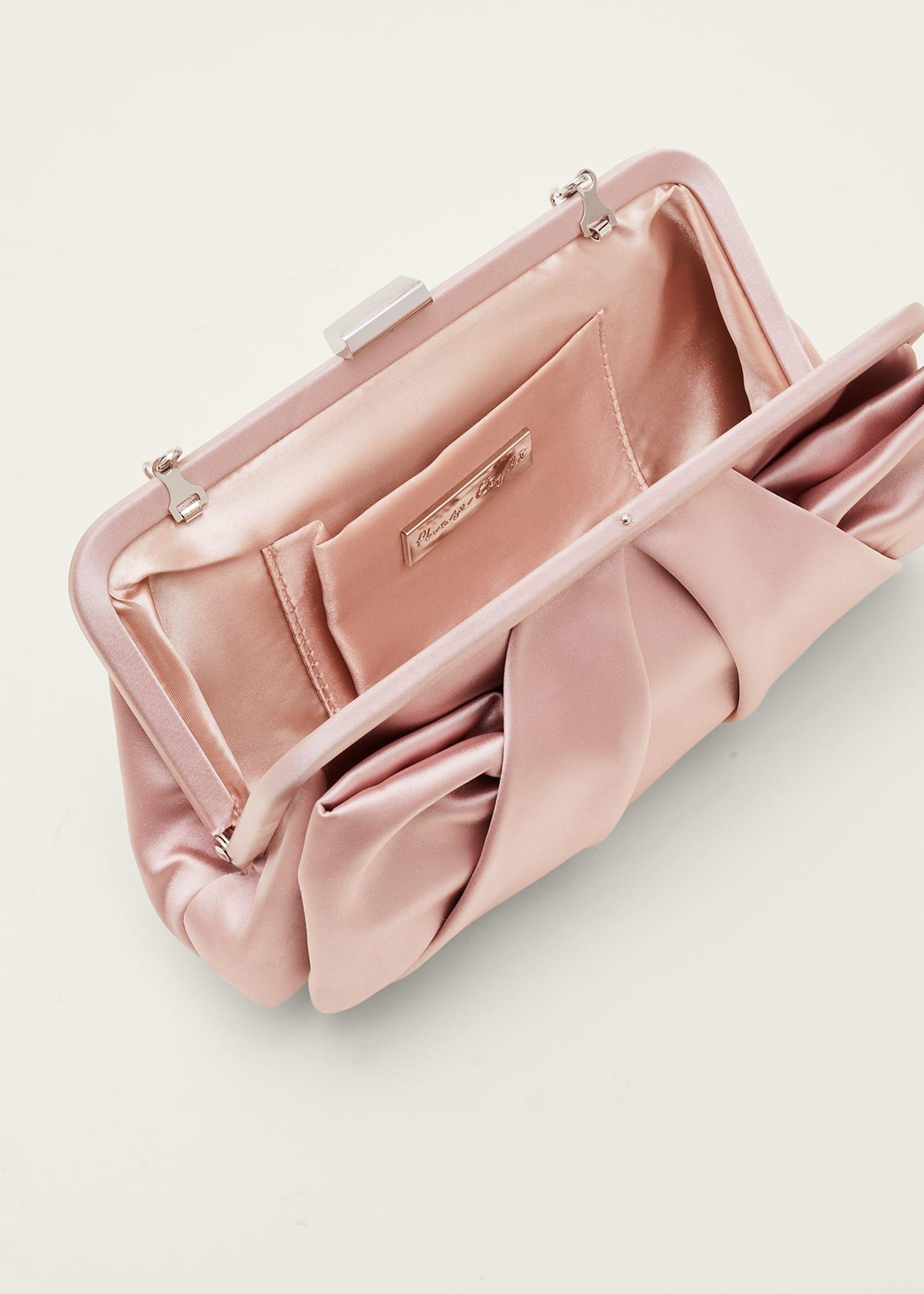 Alice Satin Clutch Bag