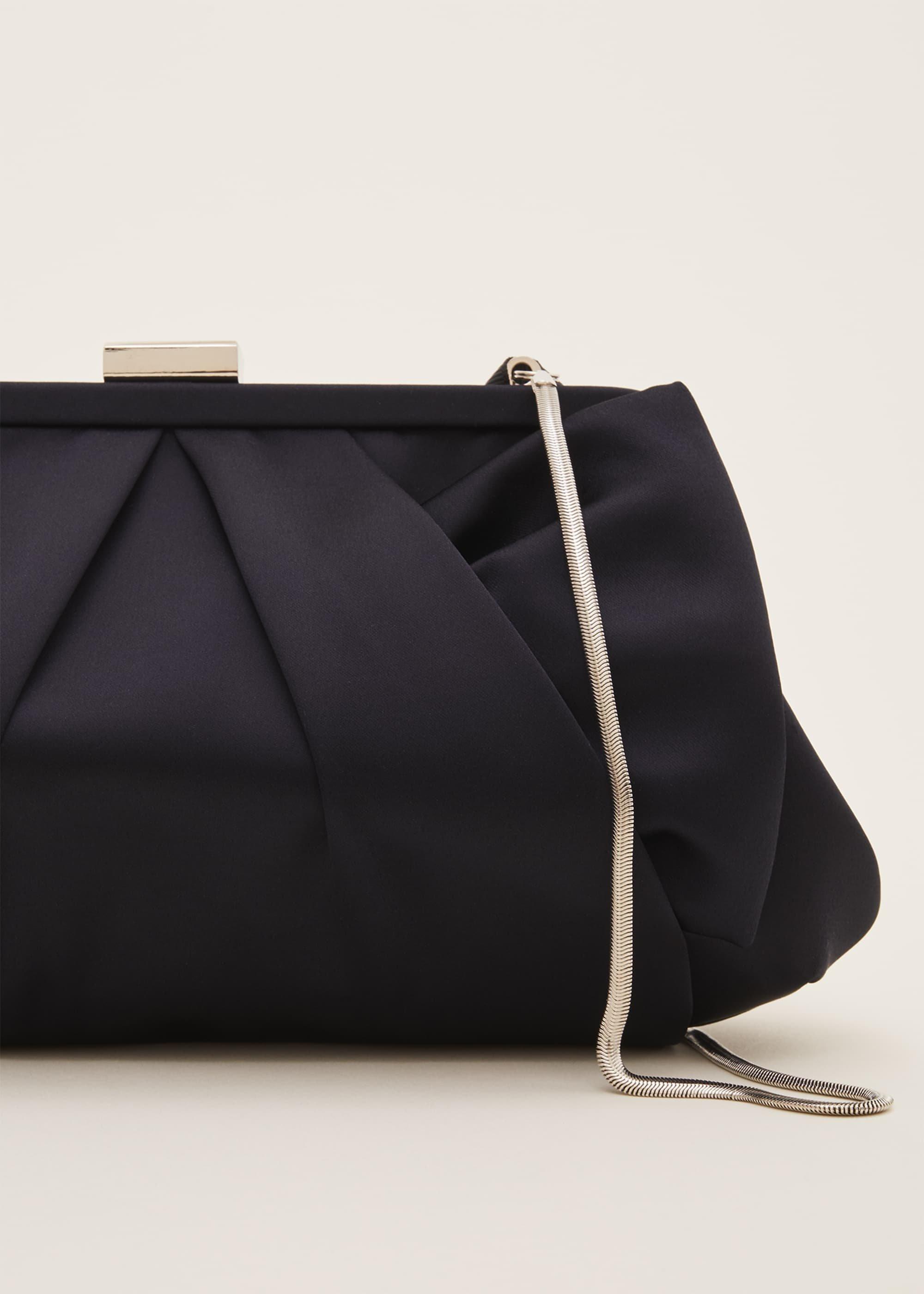 Alice Satin Clutch Bag
