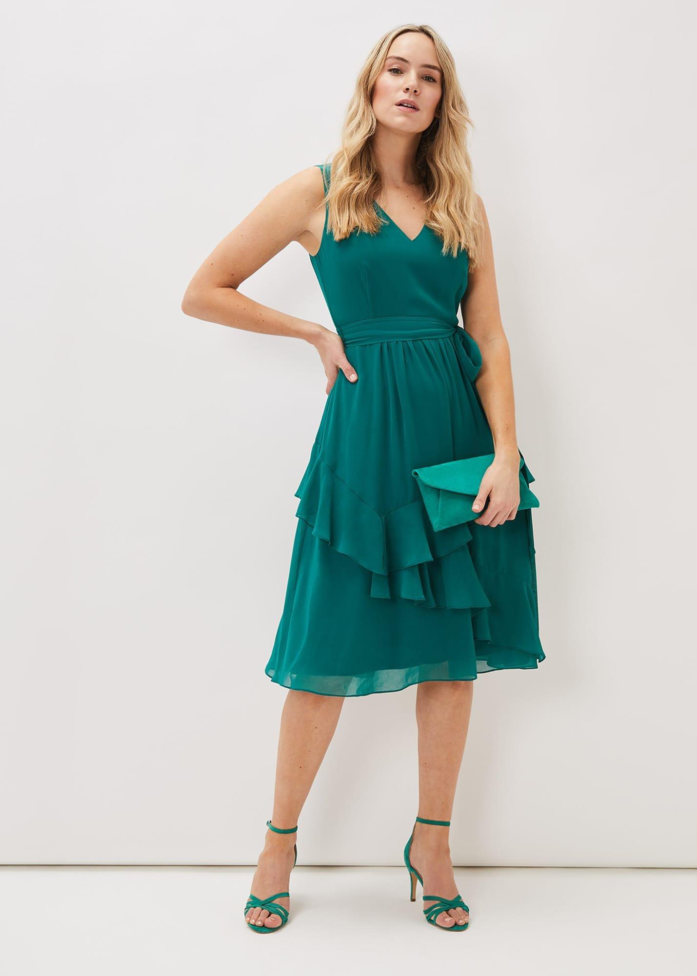Wendie Suede Envelope Clutch Bag