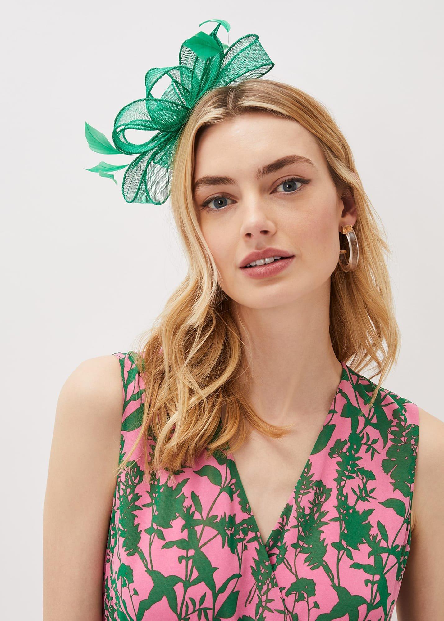Bow And Feather Headband