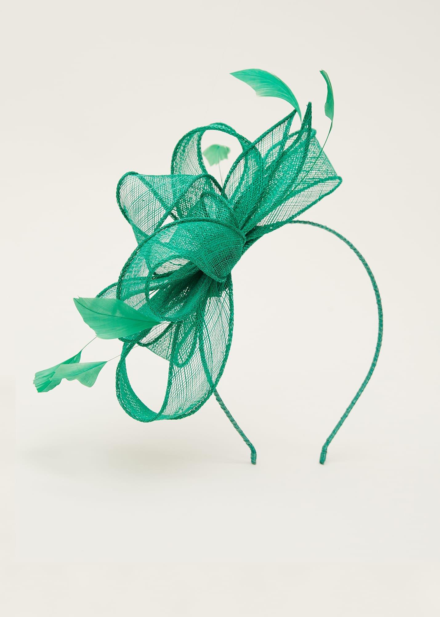 Bow And Feather Headband