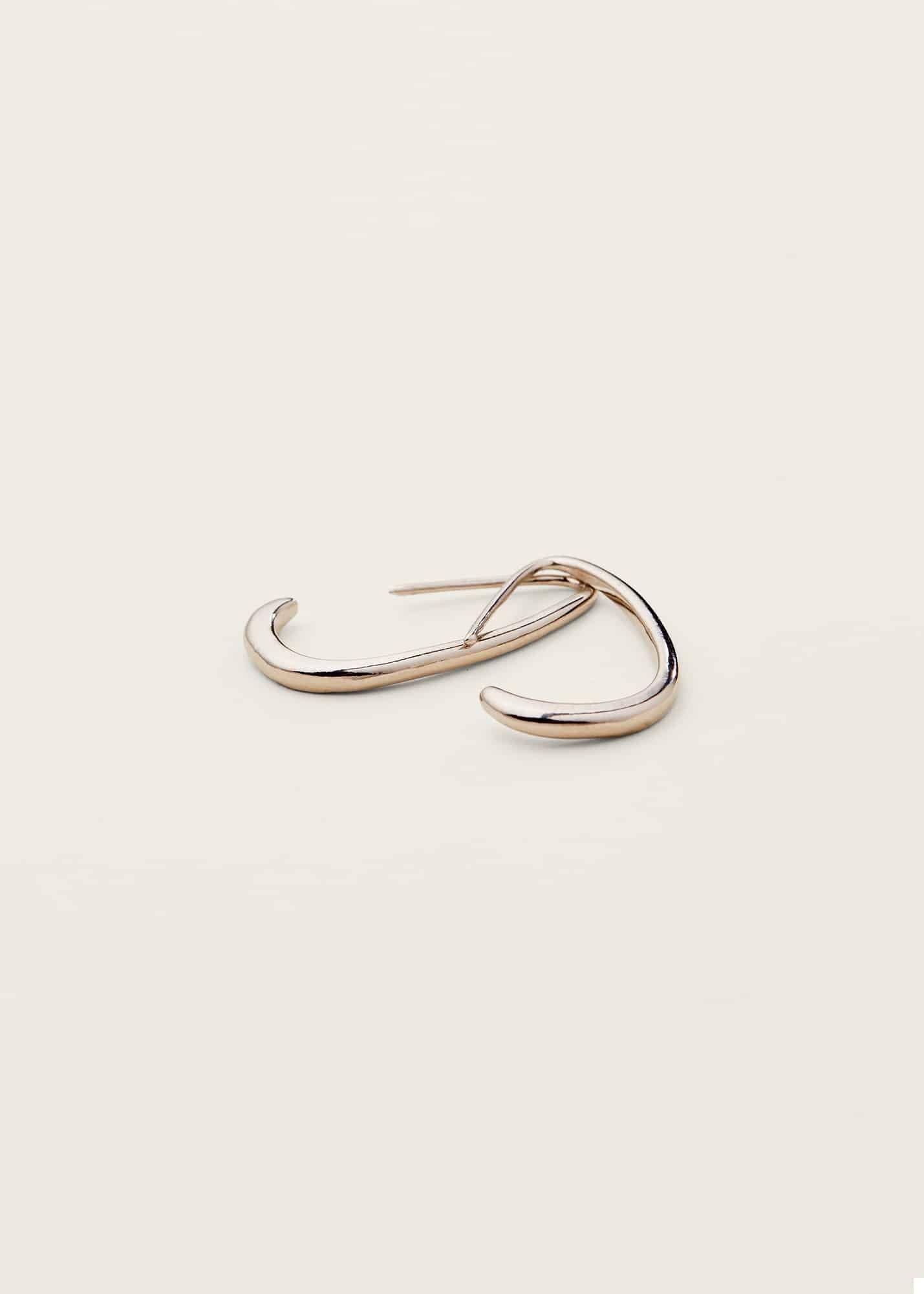 Drop Hoop Earrings