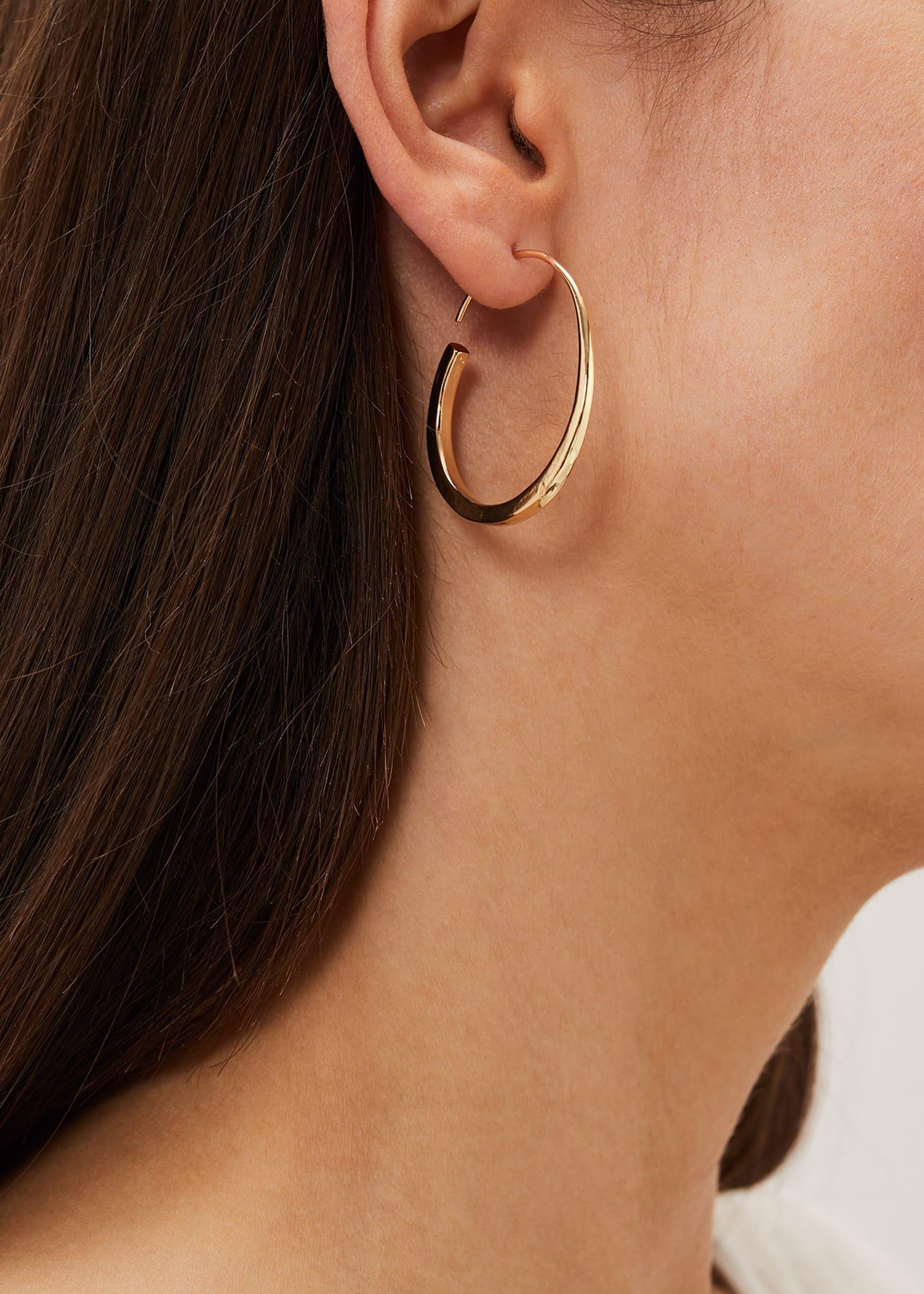 Flat Hoop Earring