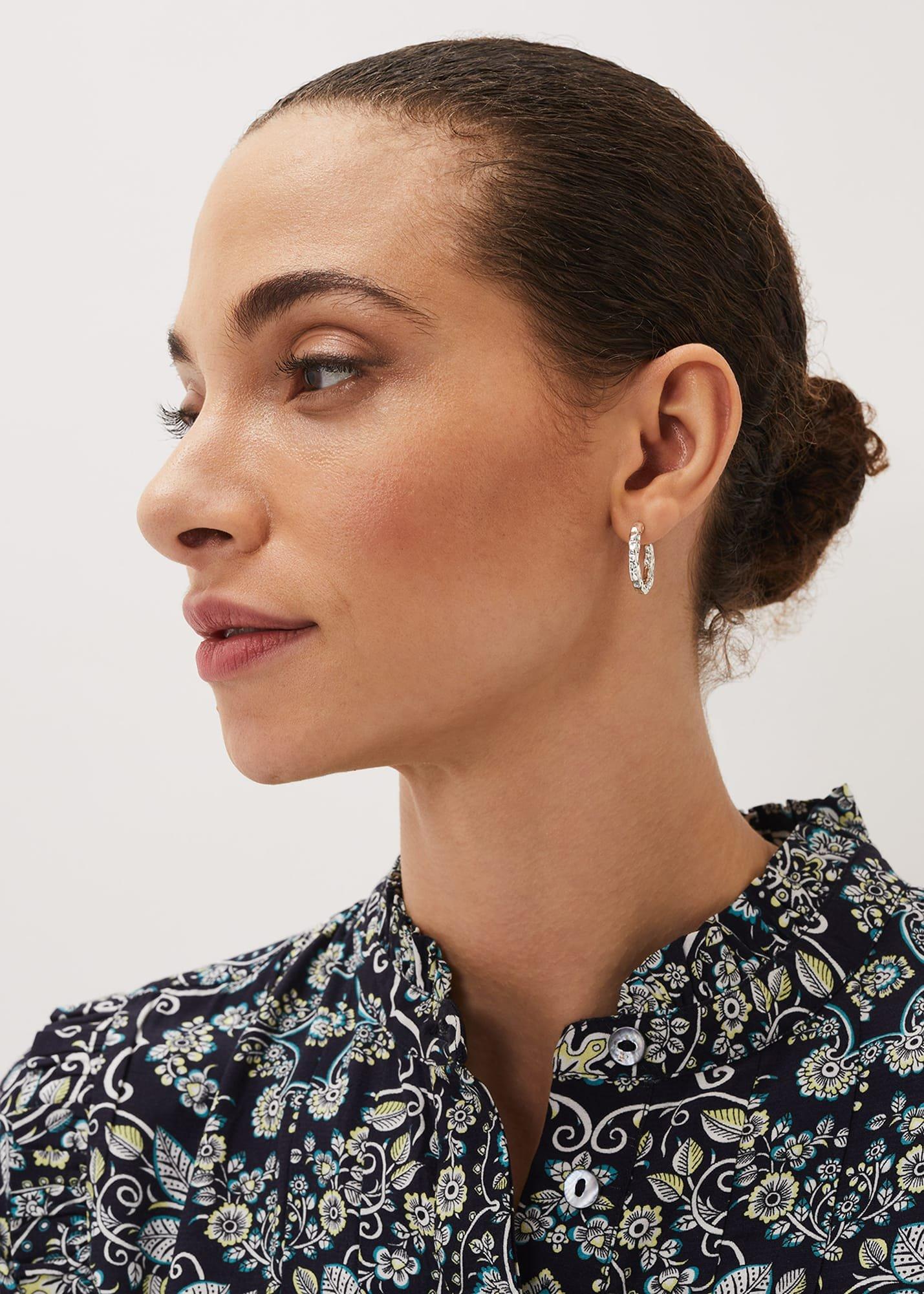 Twisted Hoop Earrings