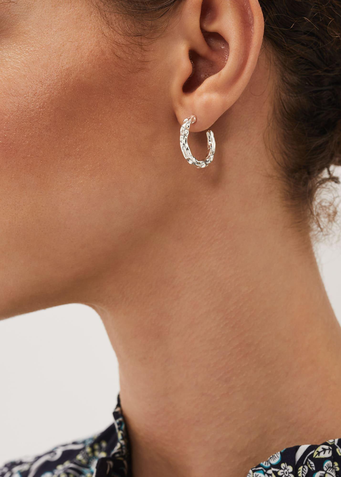 Twisted Hoop Earrings