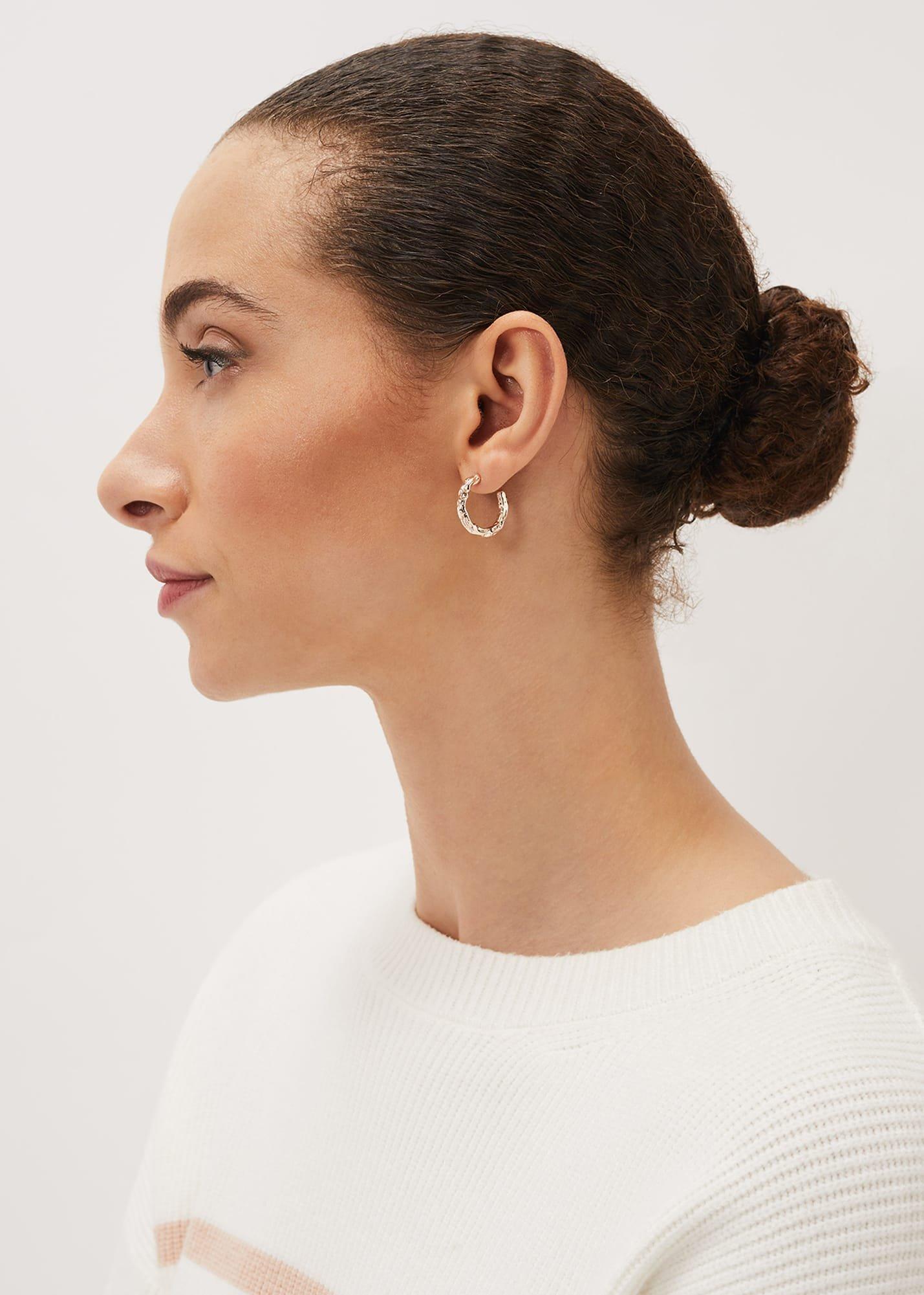 Twisted Hoop Earrings