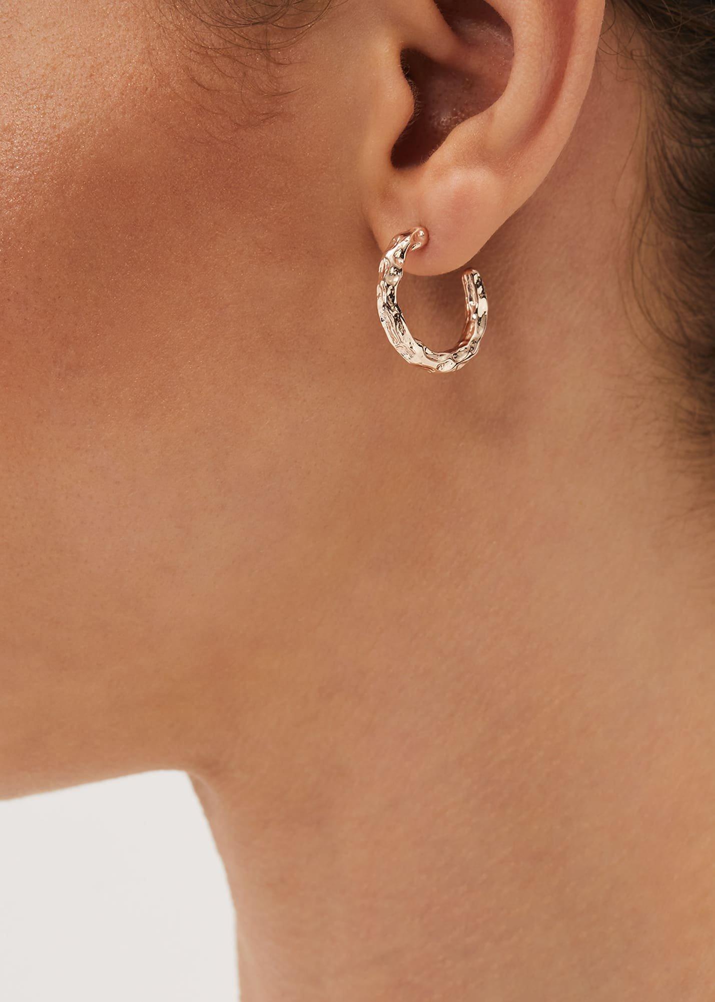 Twisted Hoop Earrings