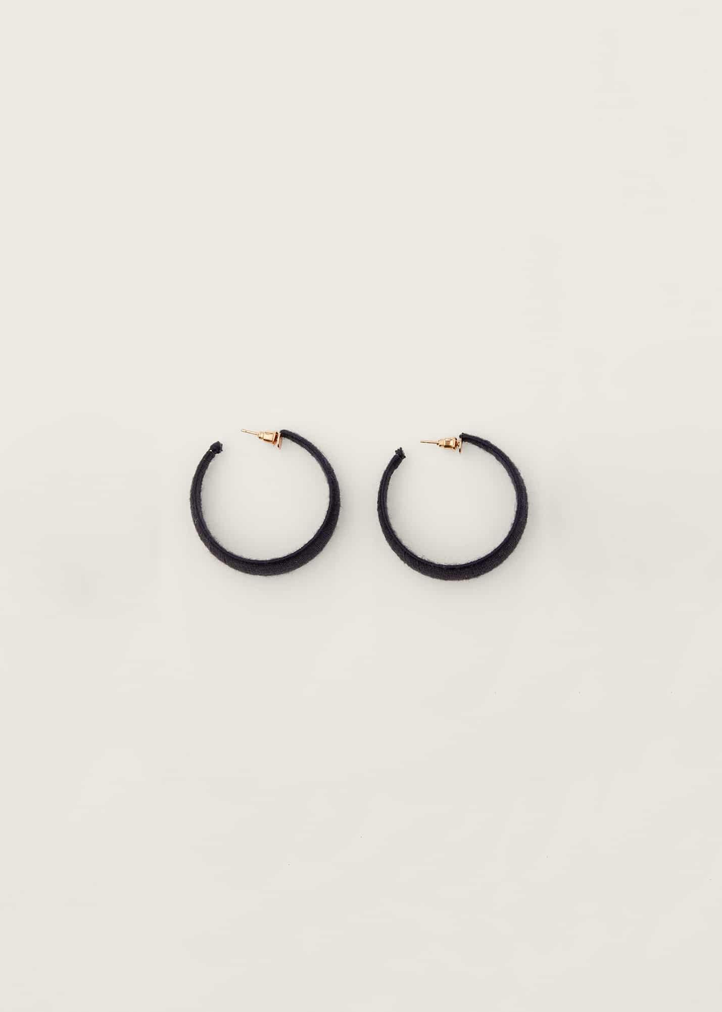 Covered Hoop Earring