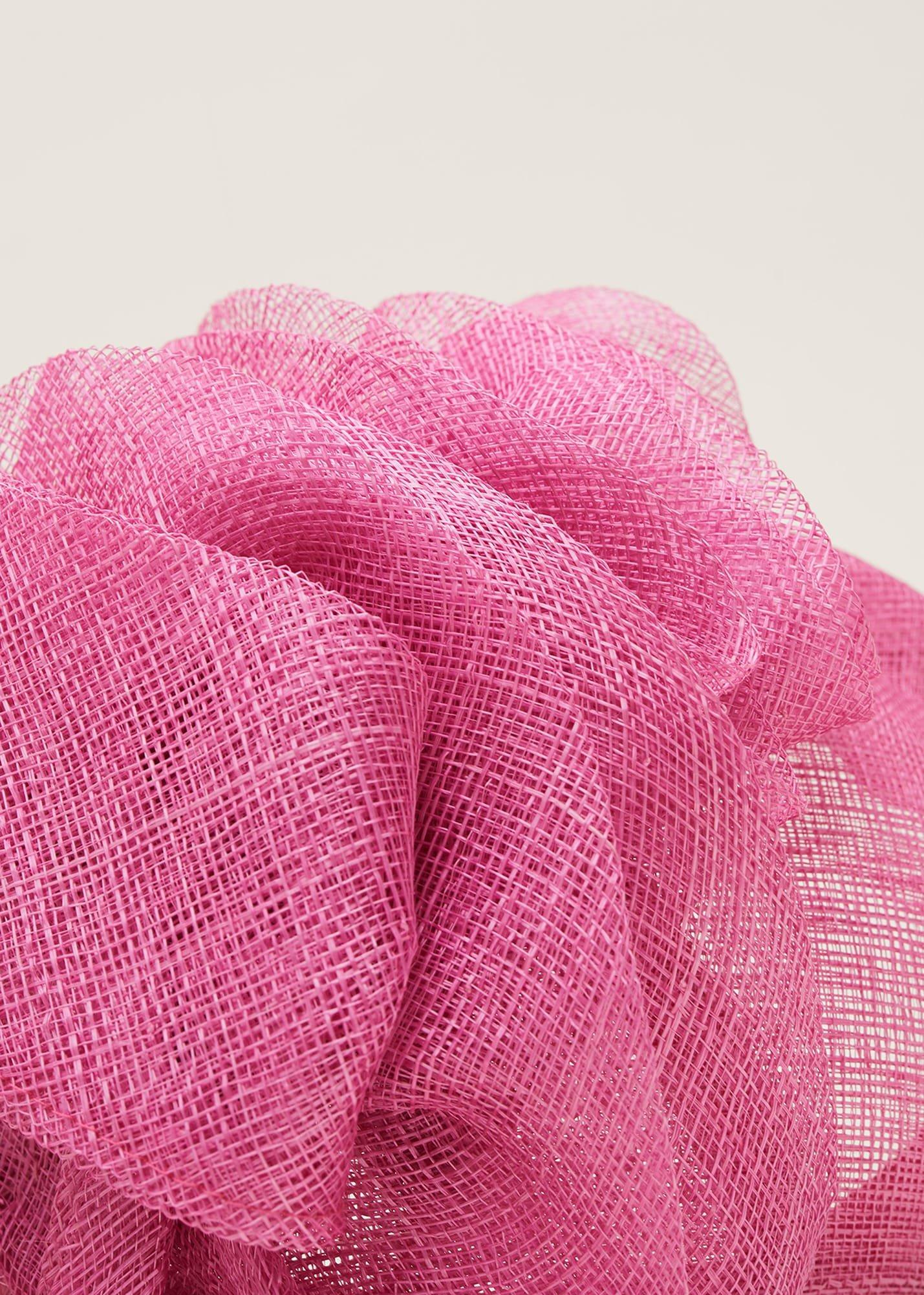 Soft Pleat Detail Pillbox Fascinator