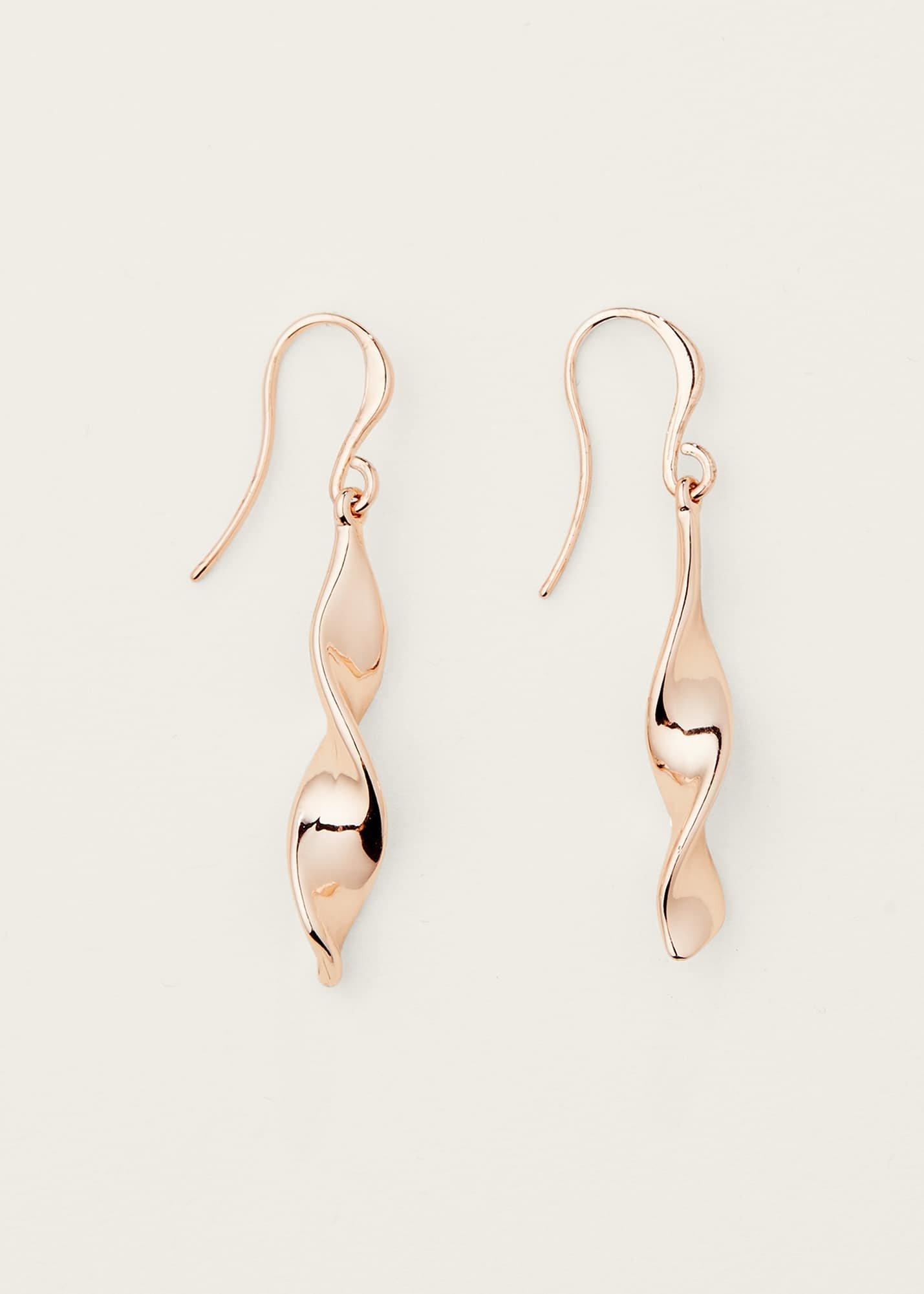 Twist Drop Earrings