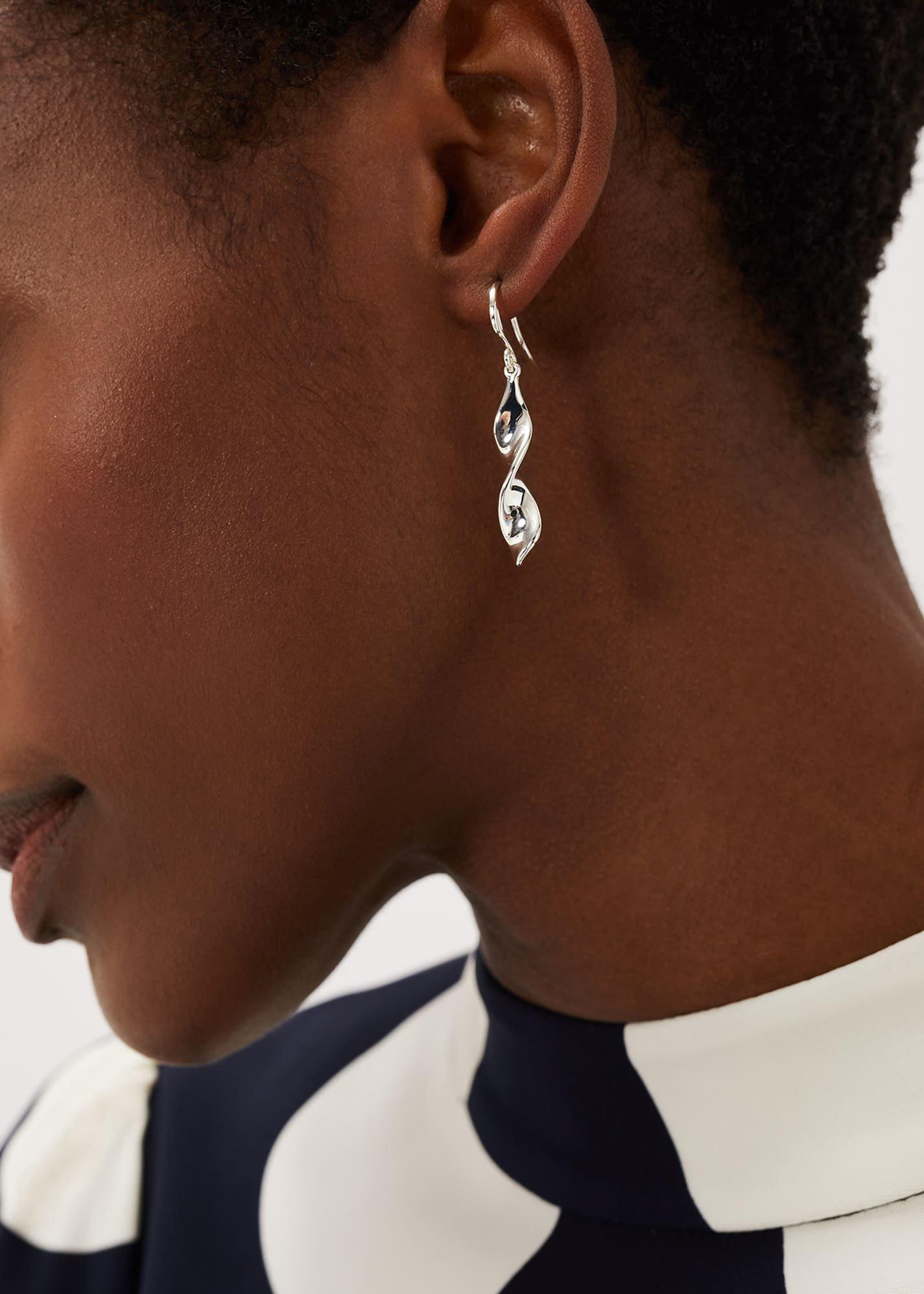 Twist Drop Earrings