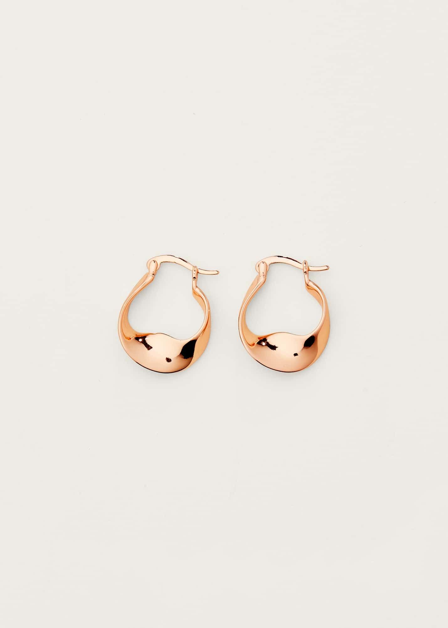 Twist Mini Hoop Earrings