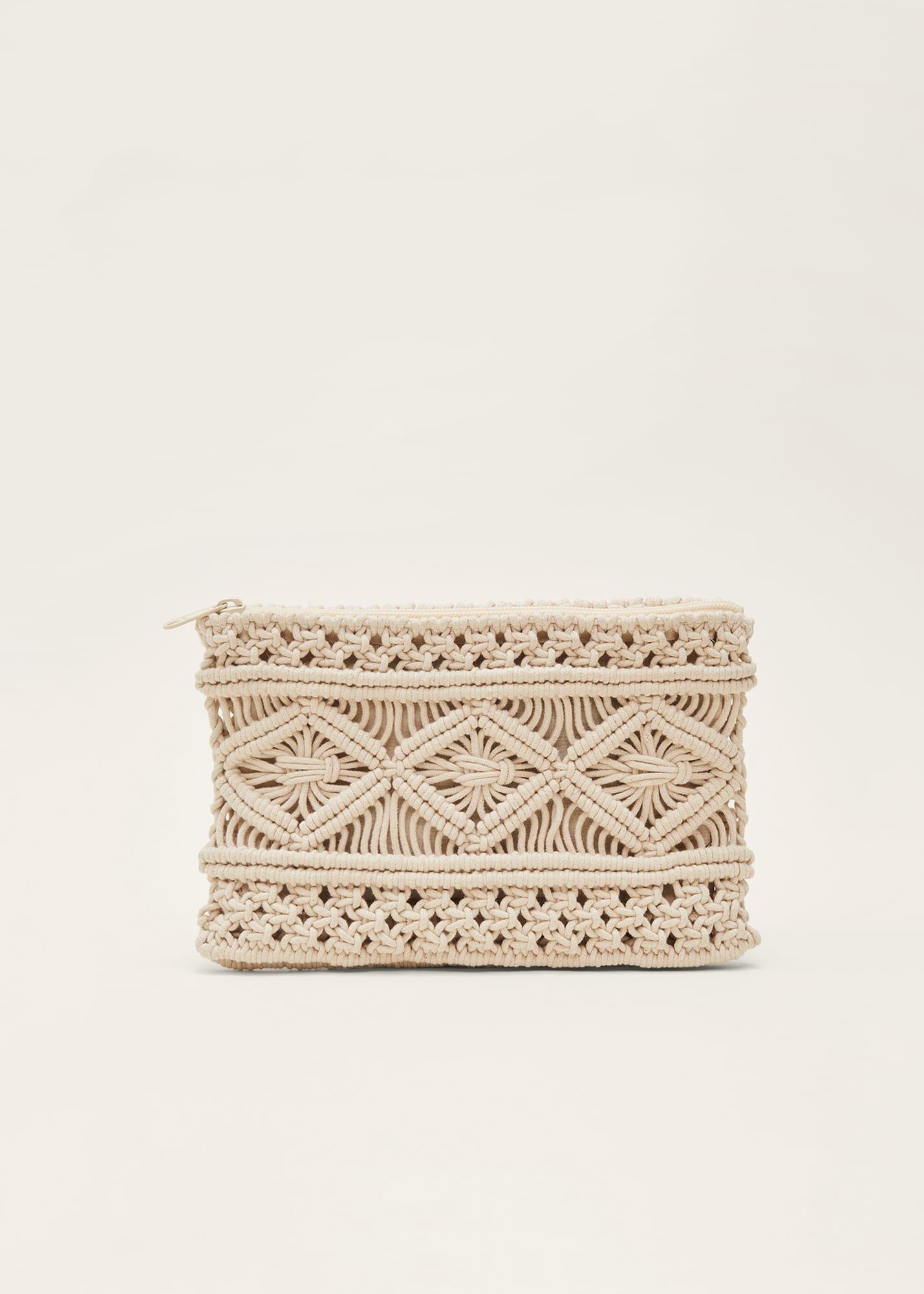 Macrame Clutch Bag