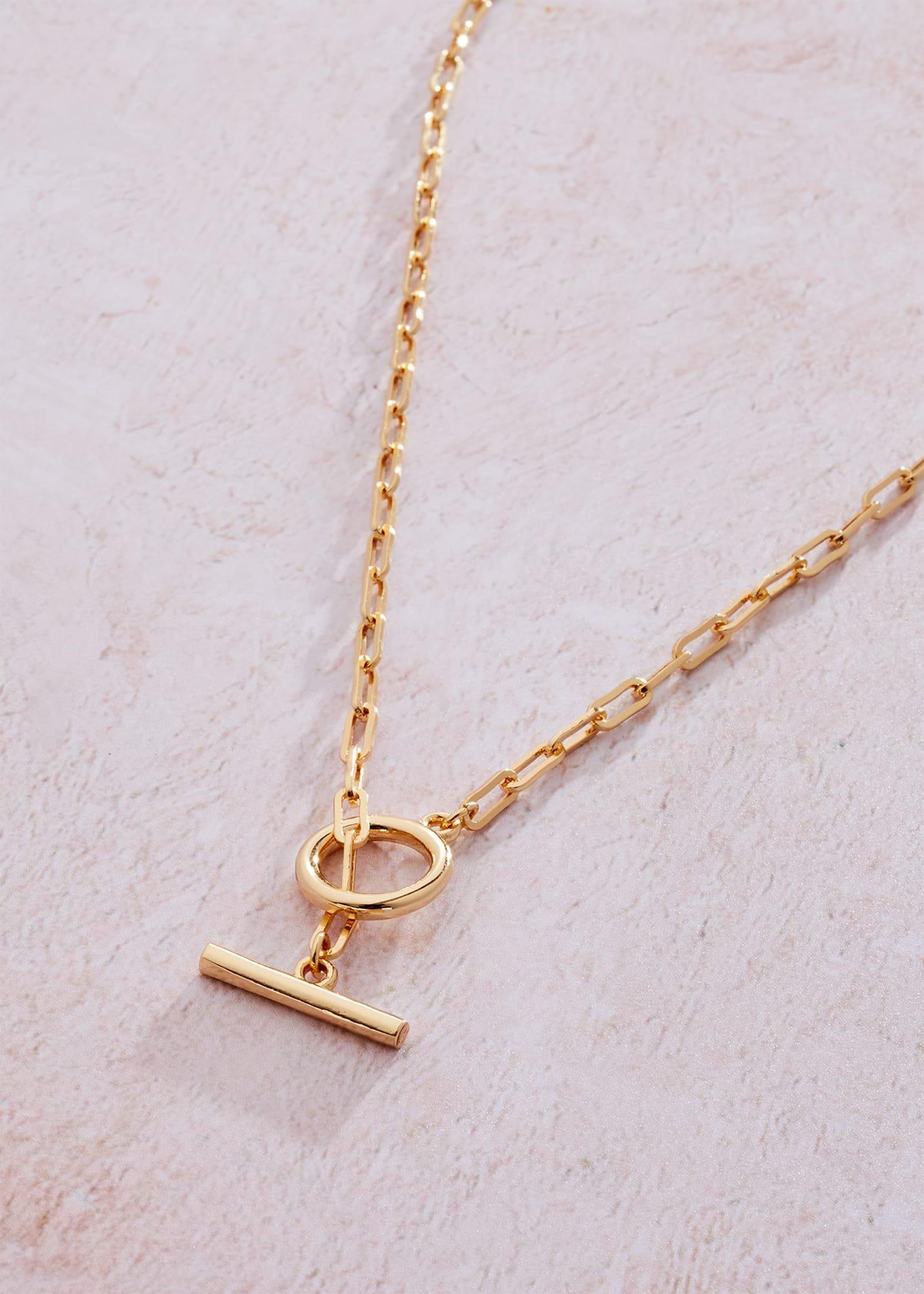 T-Bar Chain Necklace