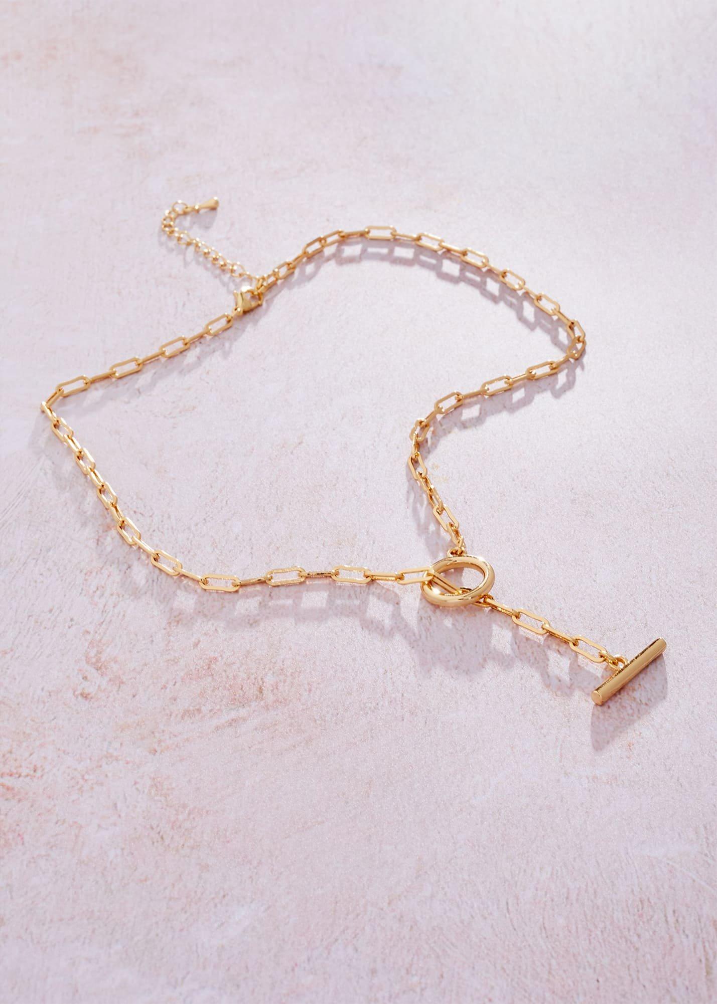 T-Bar Chain Necklace