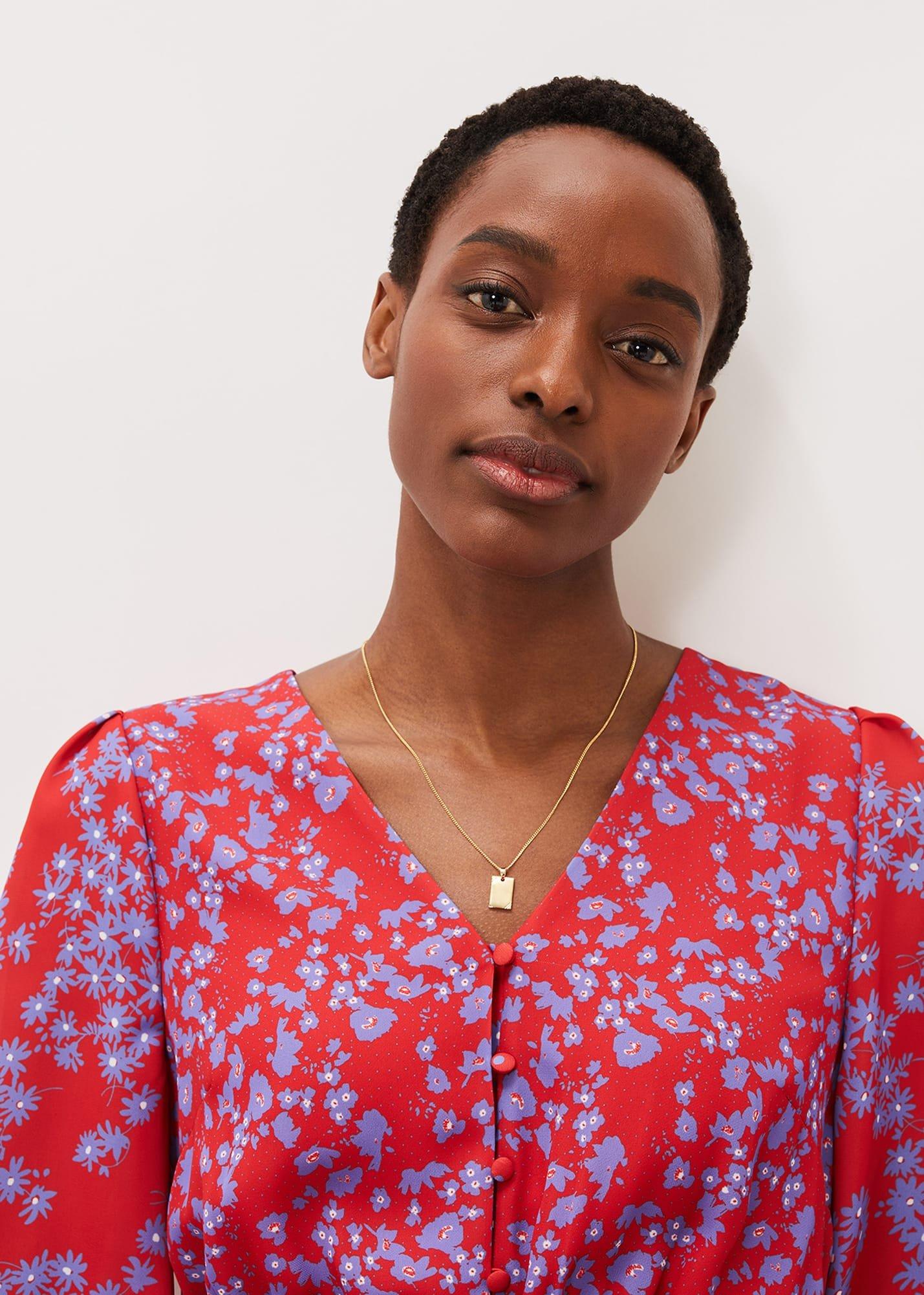 Rectangle Pendant Necklace