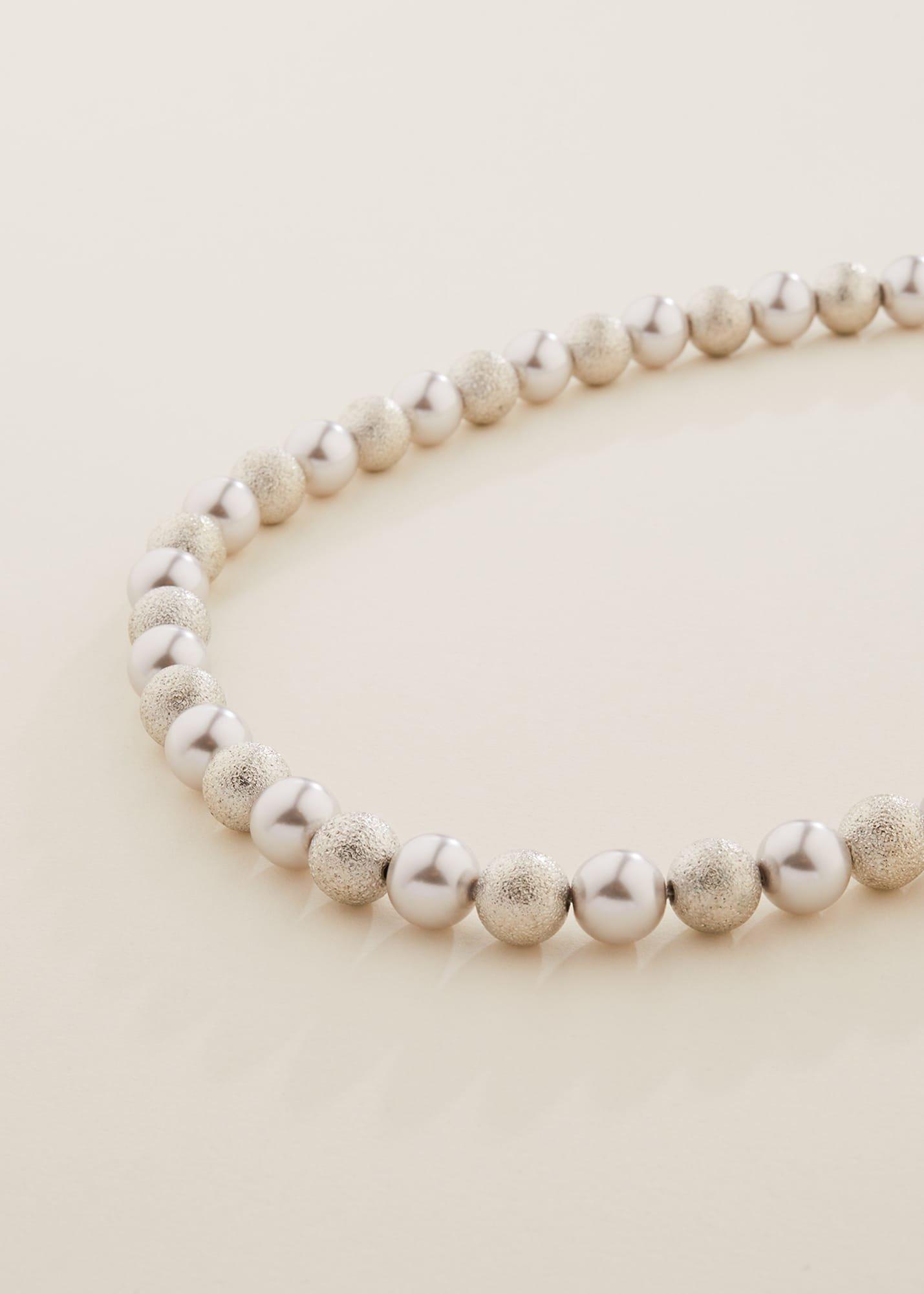 Pearl And Bead Necklace