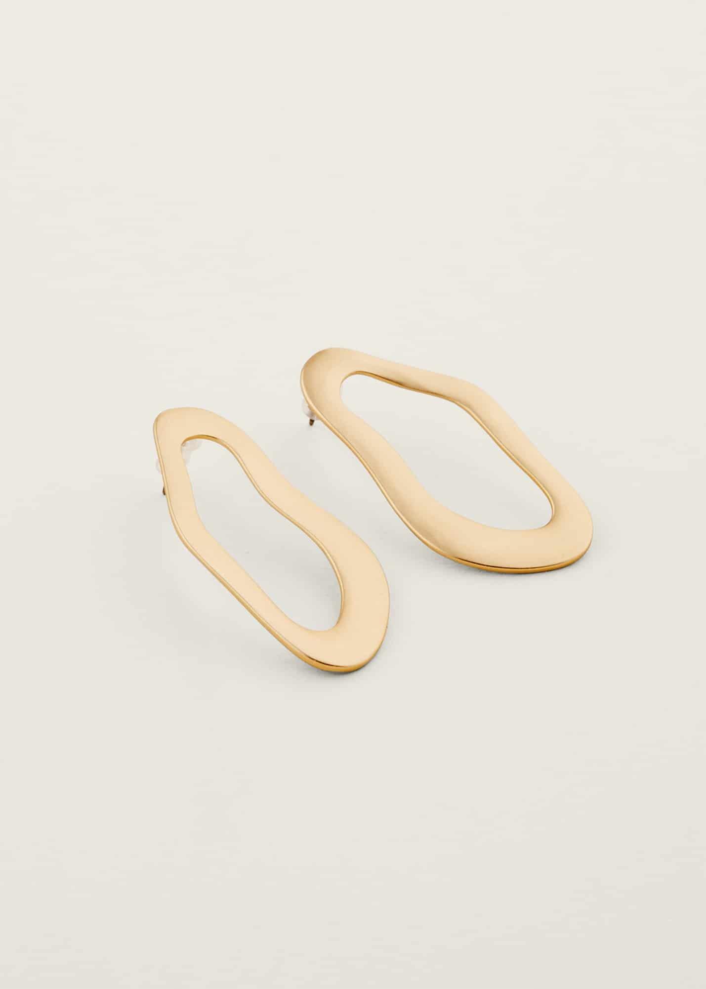 Irregular Shape Drop Earring