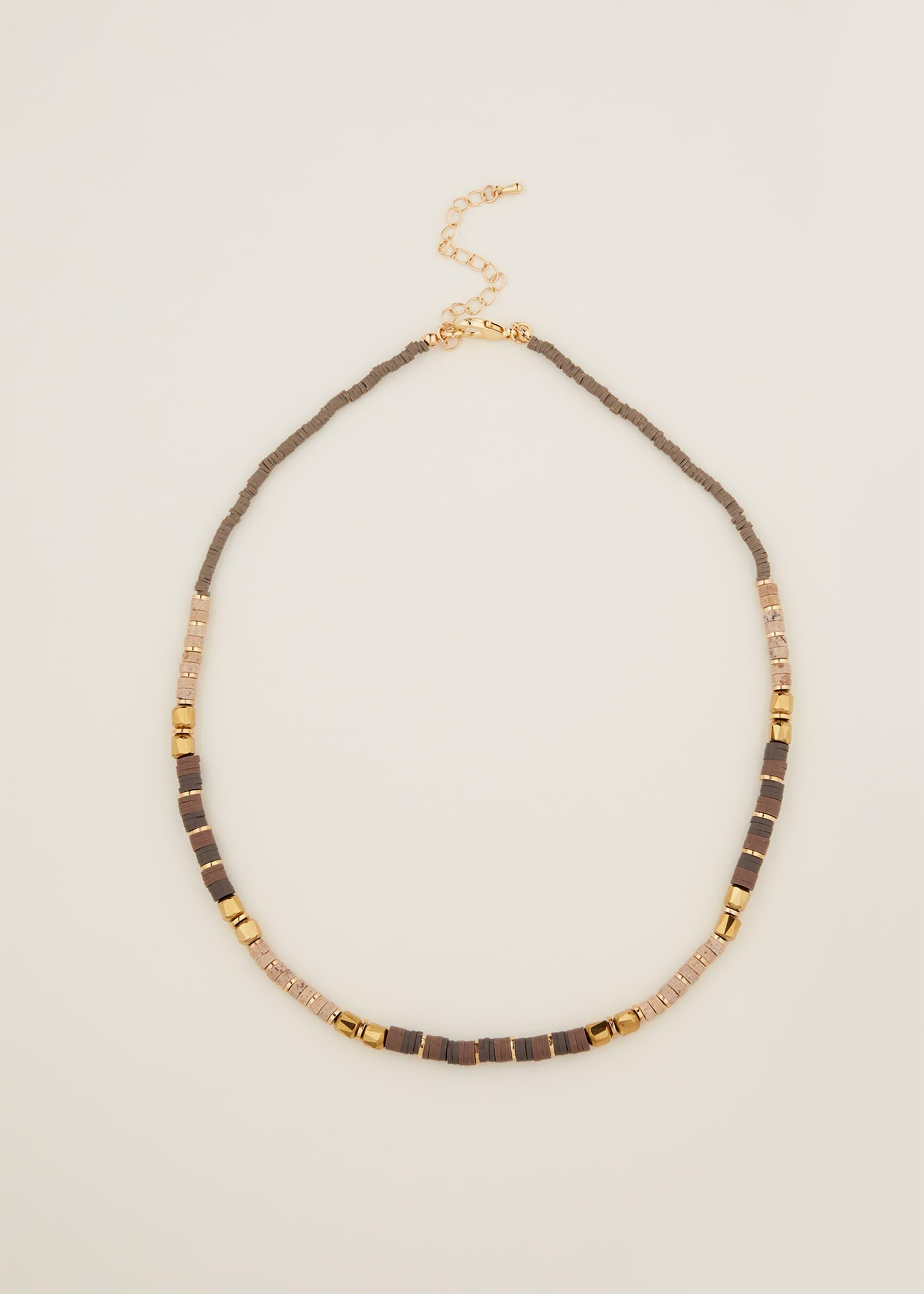Beaded Short Necklace