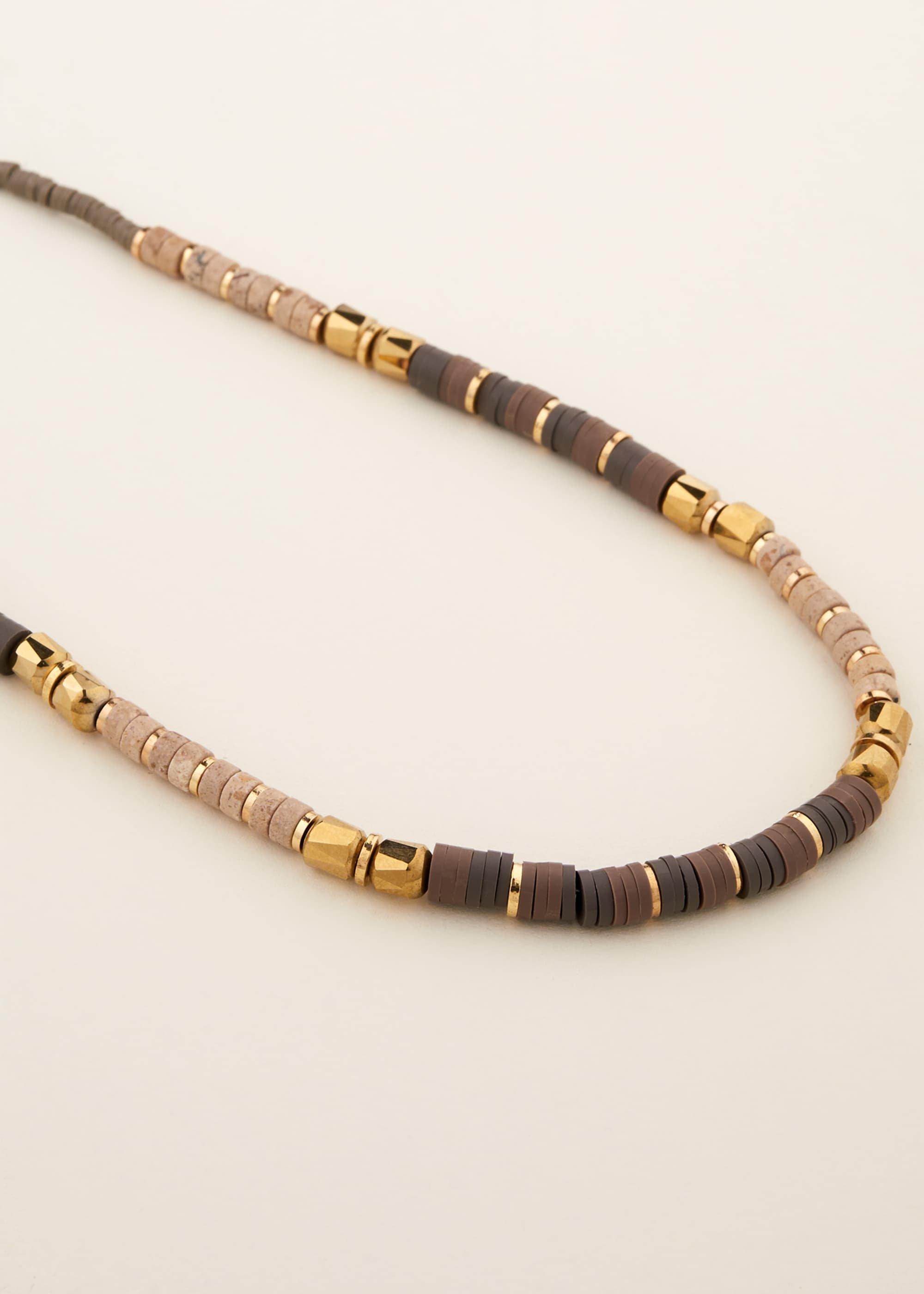 Beaded Short Necklace