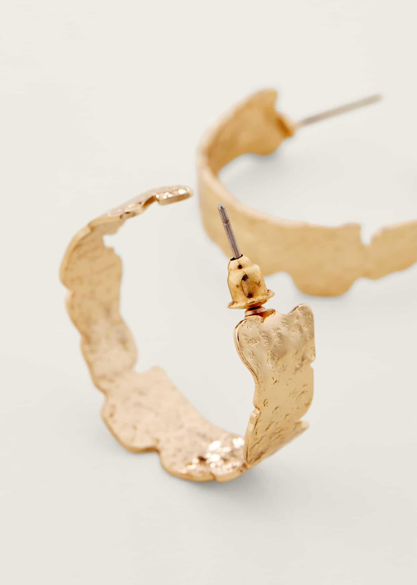 Soft Shape Hoop Earring