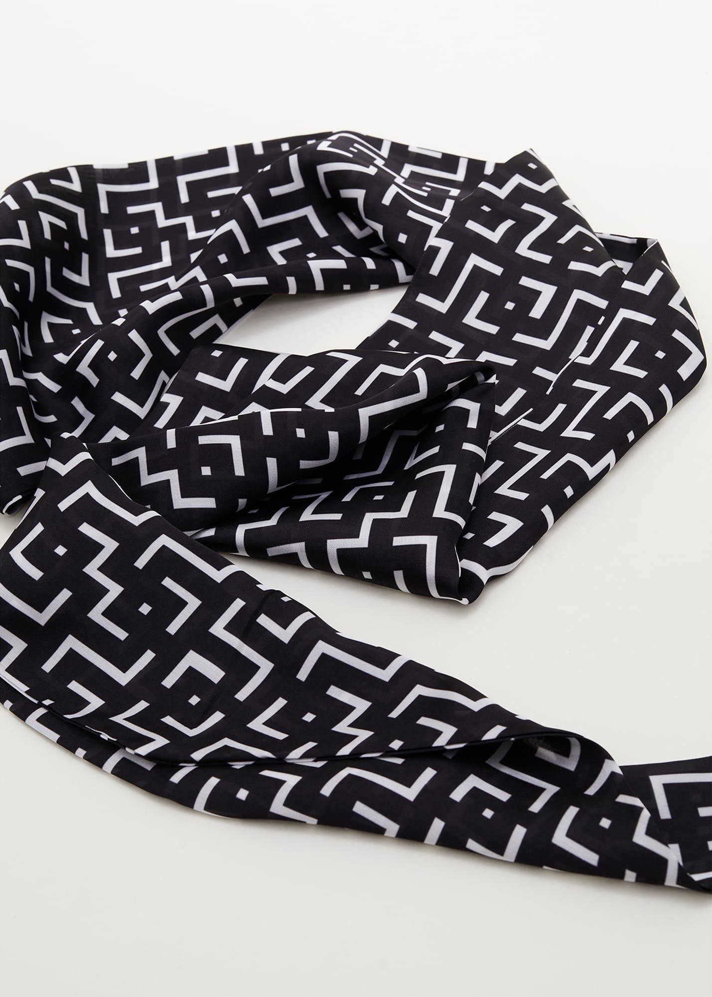 Mono Geo Lightweight Scarf
