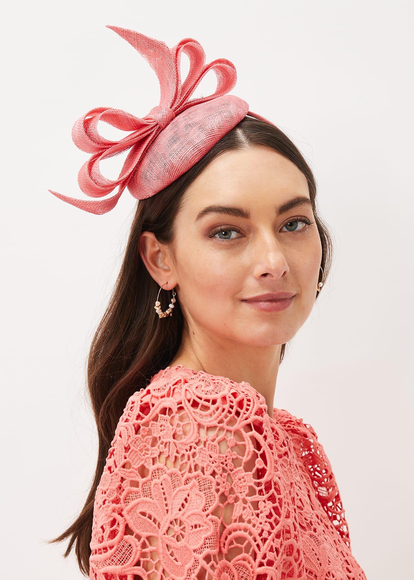 Bow Detail Pillbox Fascinator