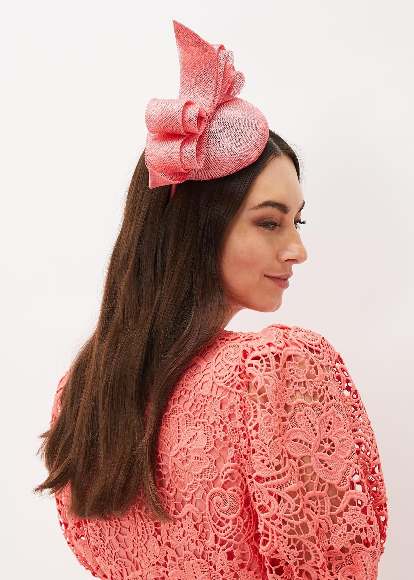 Bow Detail Pillbox Fascinator