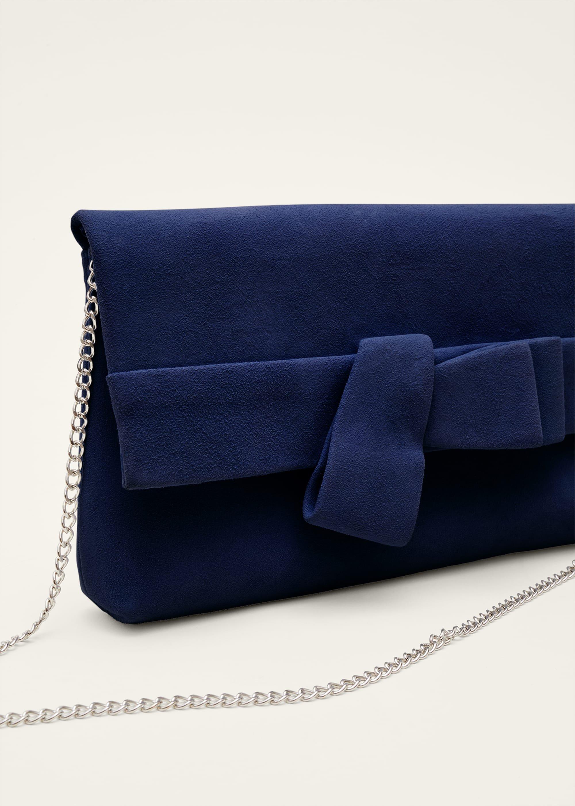 Bow Front Clutch Bag