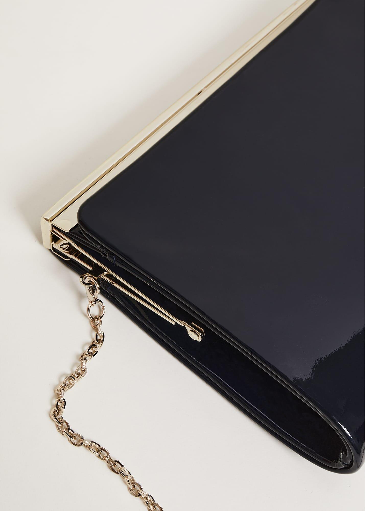 Patent Open Top Slim Clutch