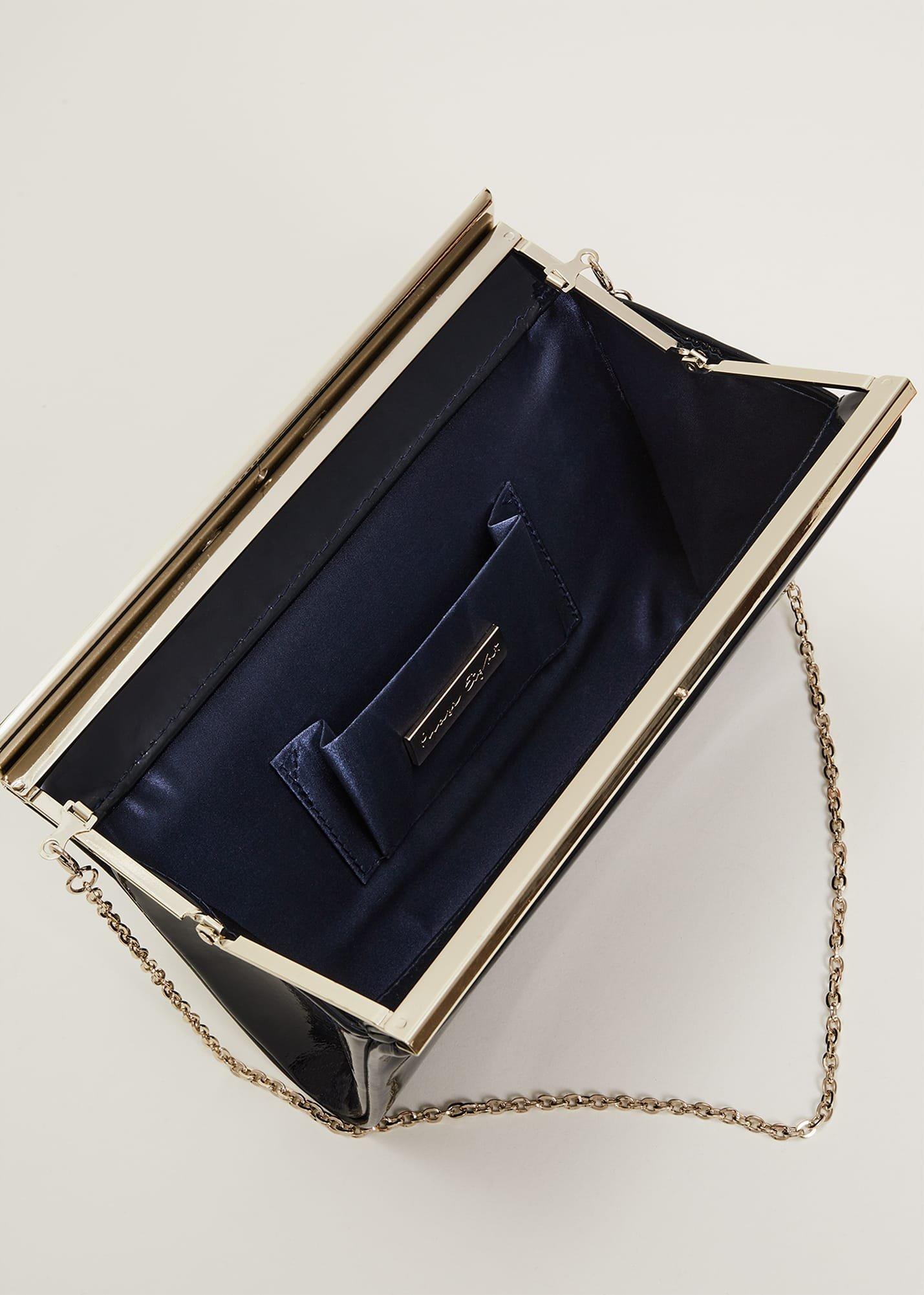 Patent Open Top Slim Clutch