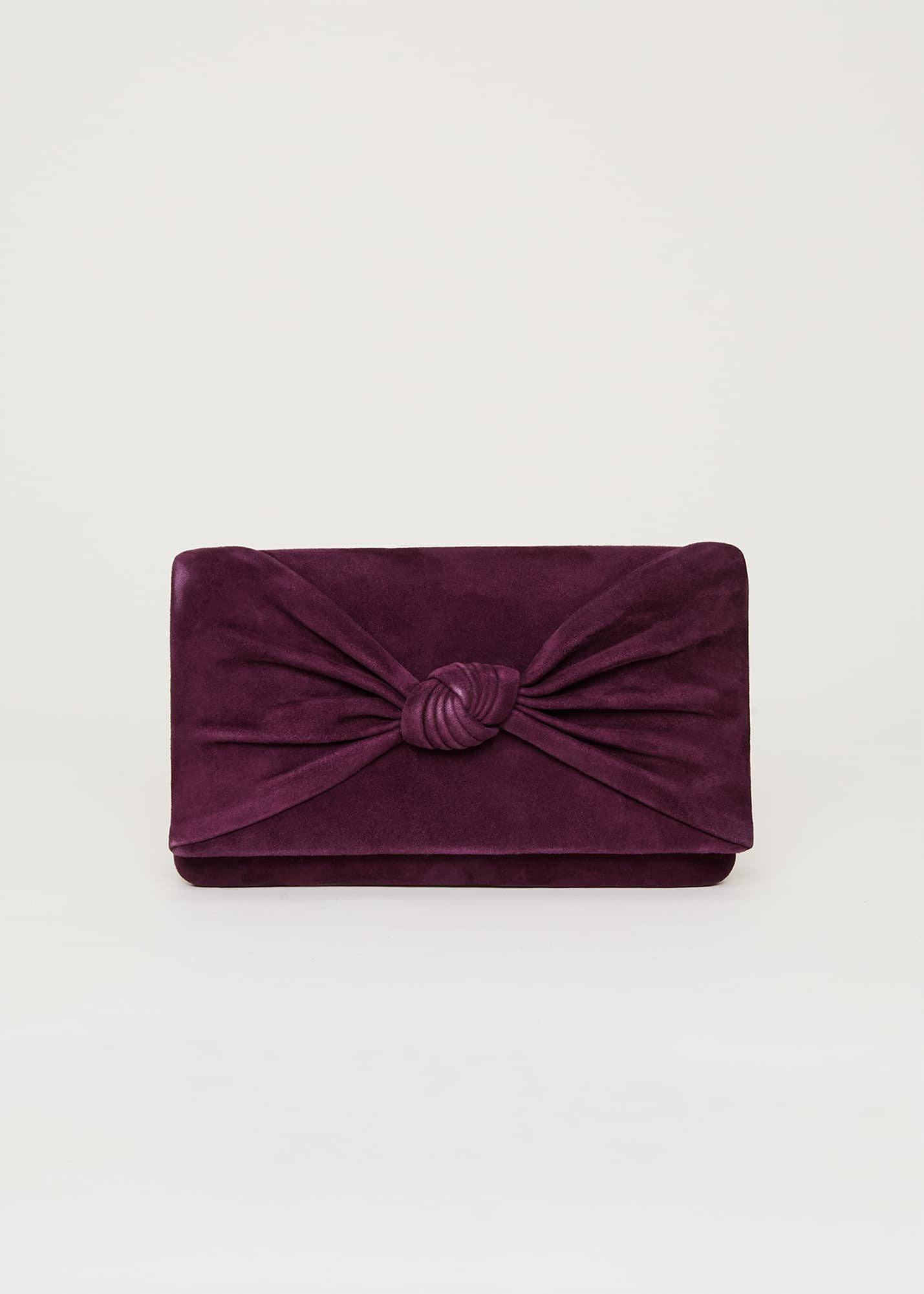Knot Front Clutch Bag