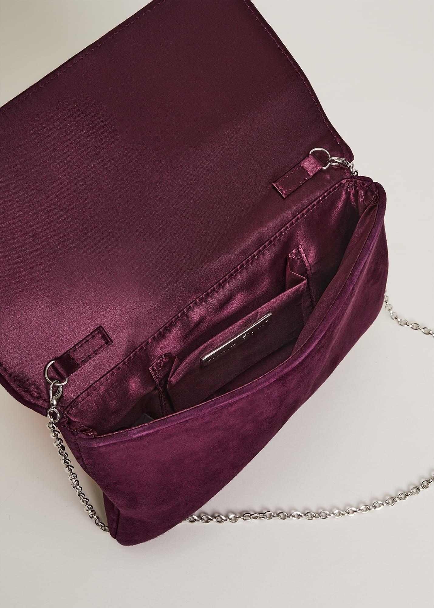 Knot Front Clutch Bag