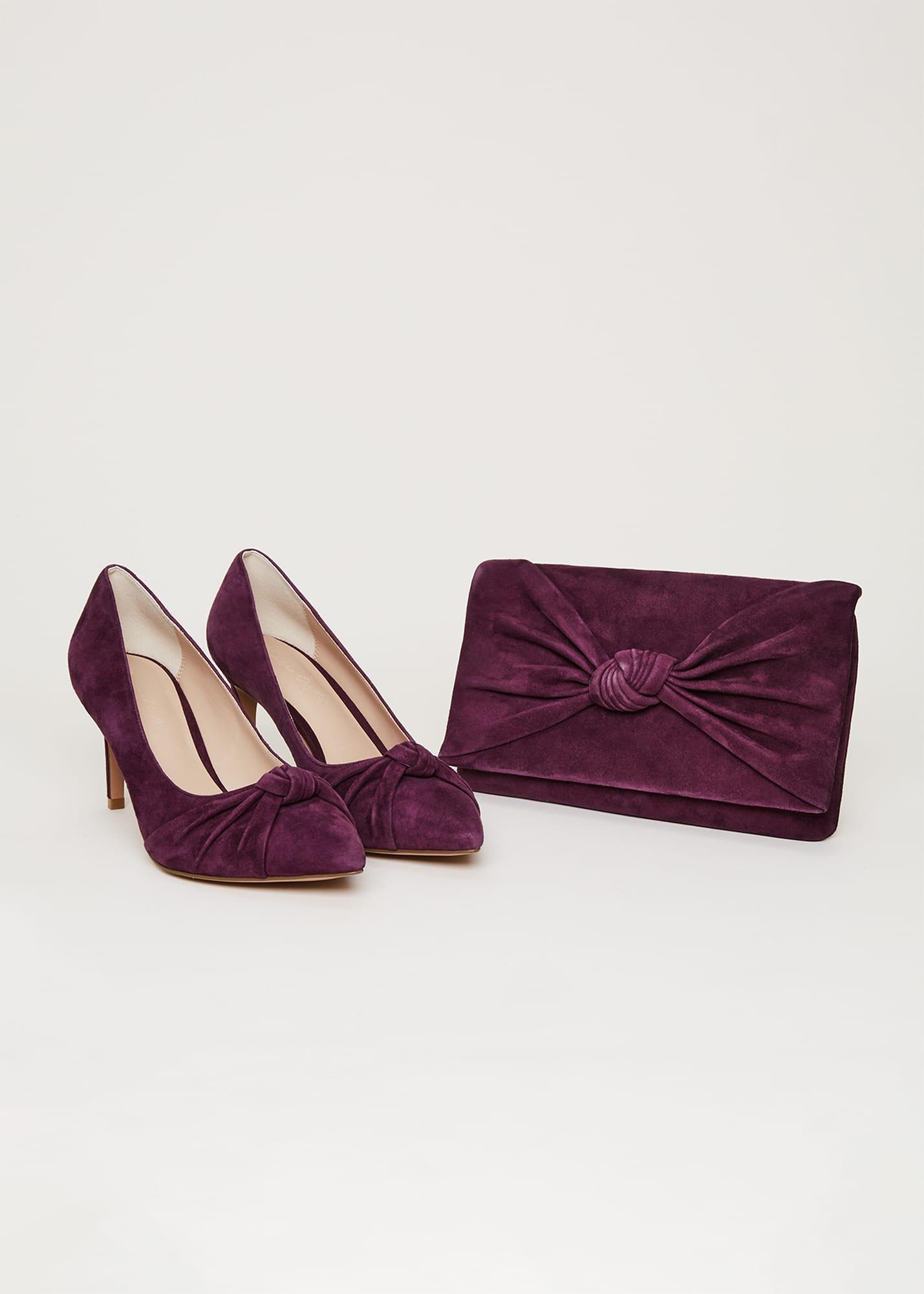Knot Front Clutch Bag