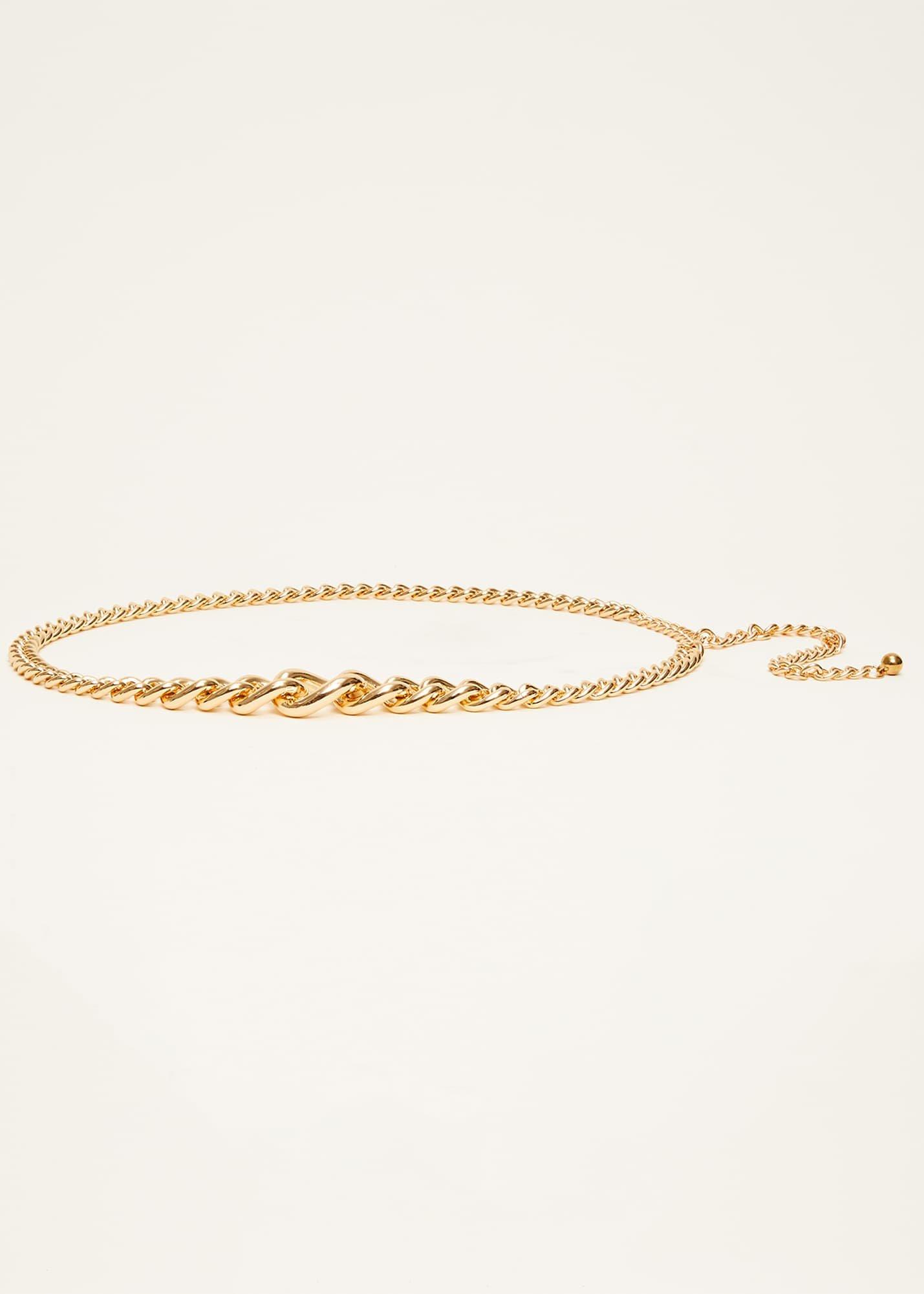 Graduated Link Chain Belt