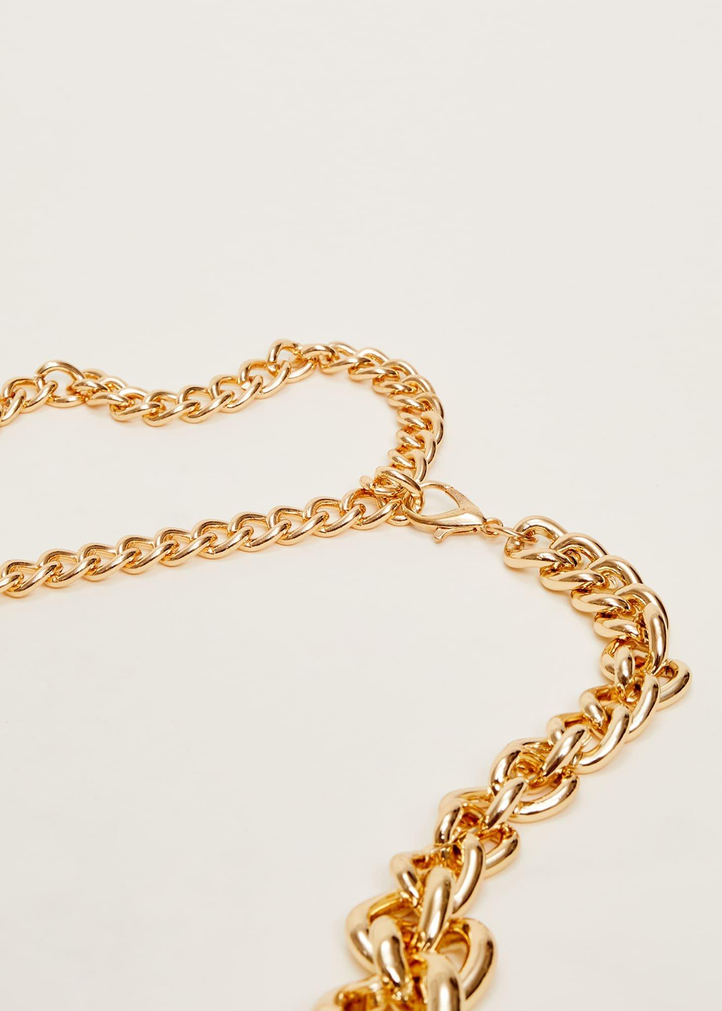 Graduated Link Chain Belt
