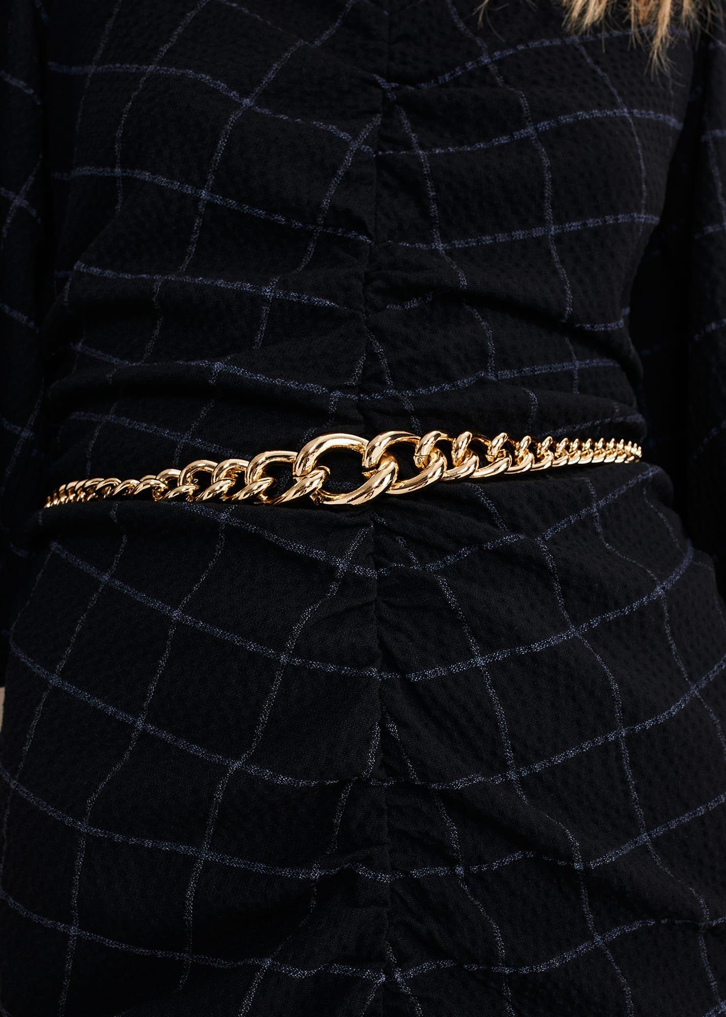Graduated Link Chain Belt