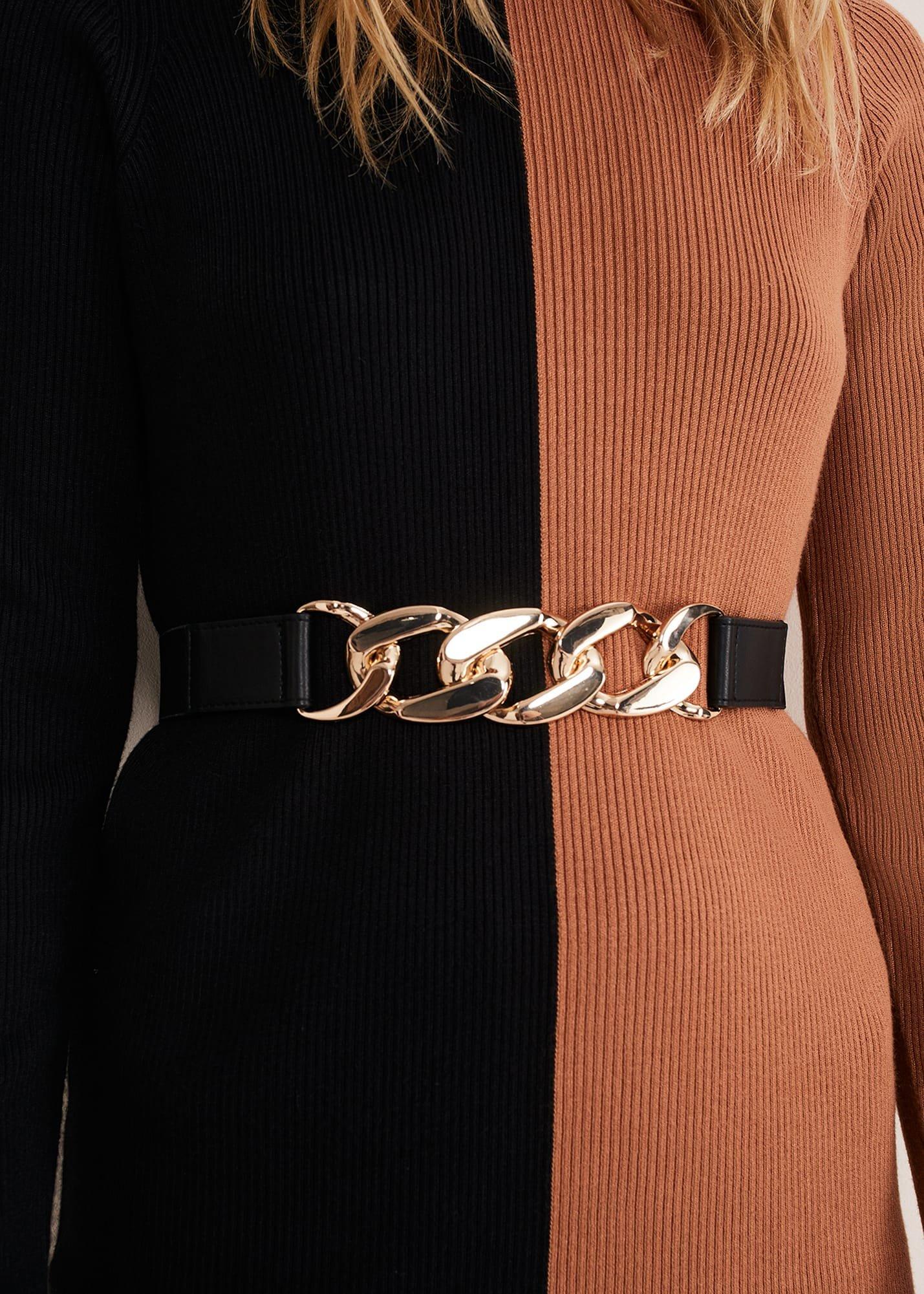 Link Front Chain Belt