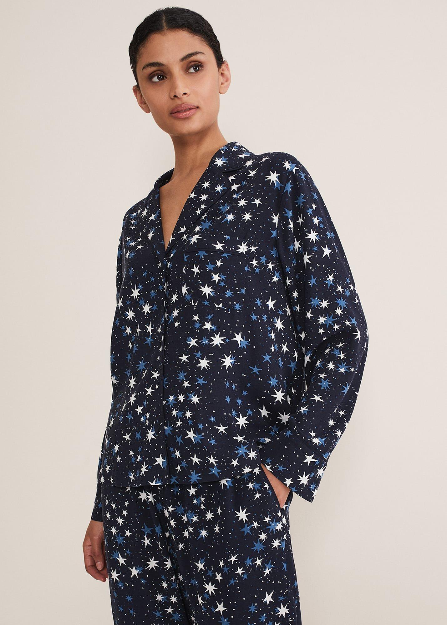 Zeba Star Print Pyjama Set