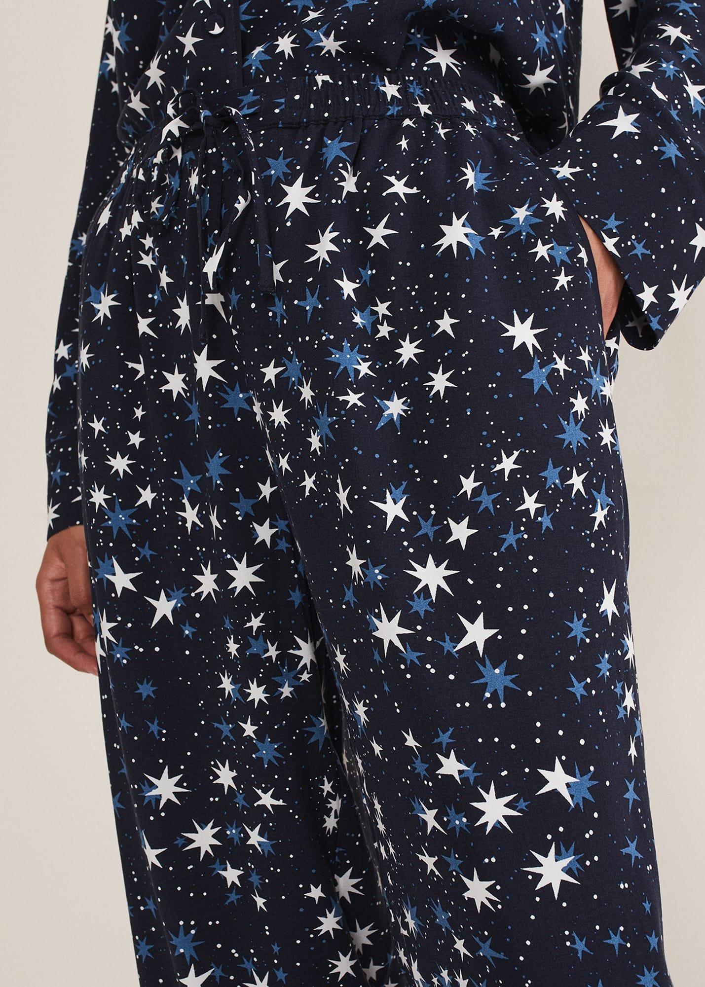 Zeba Star Print Pyjama Set