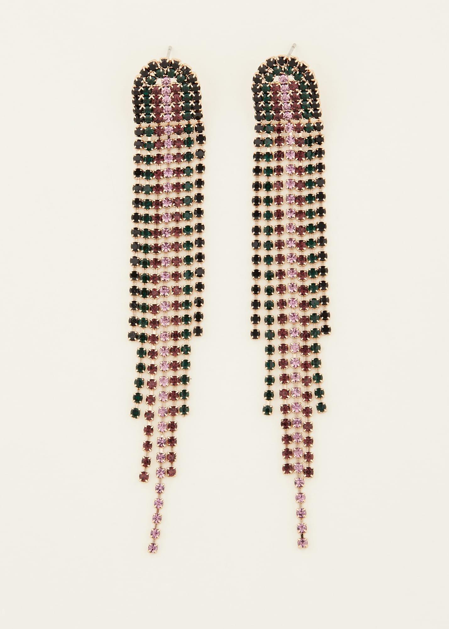 Graduated Ombre Earrings