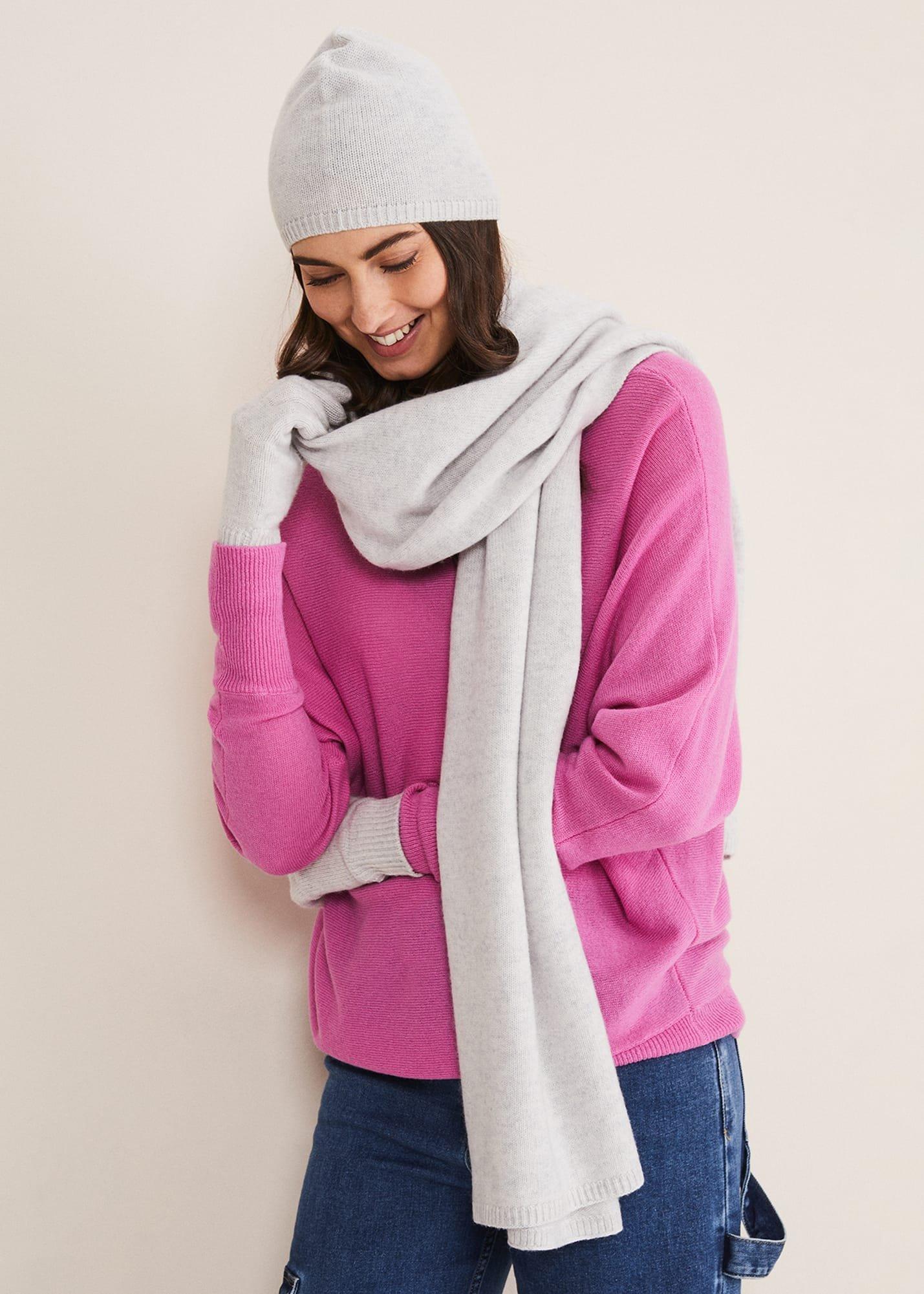 Wool Cashmere Beanie Hat