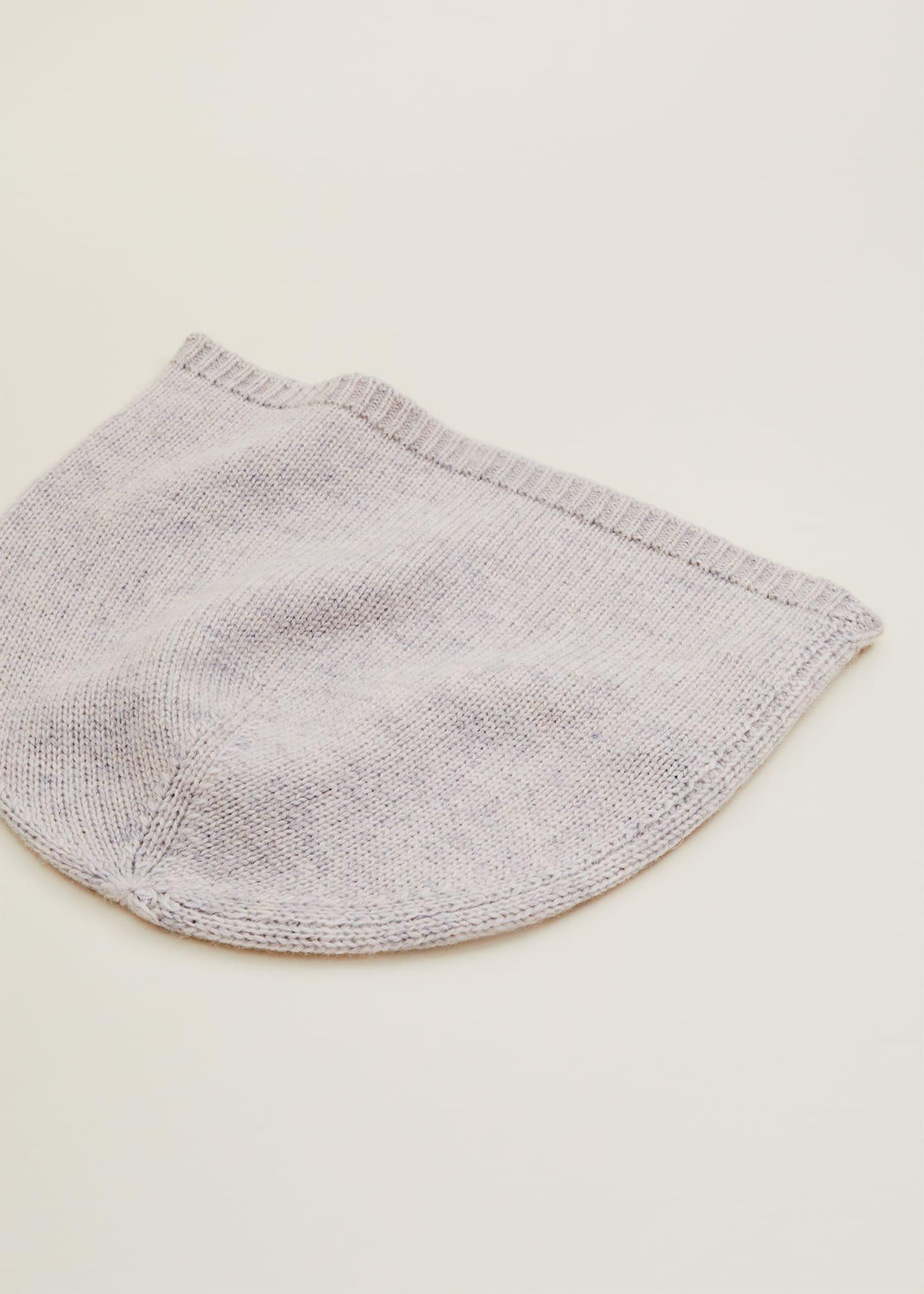 Wool Cashmere Beanie Hat