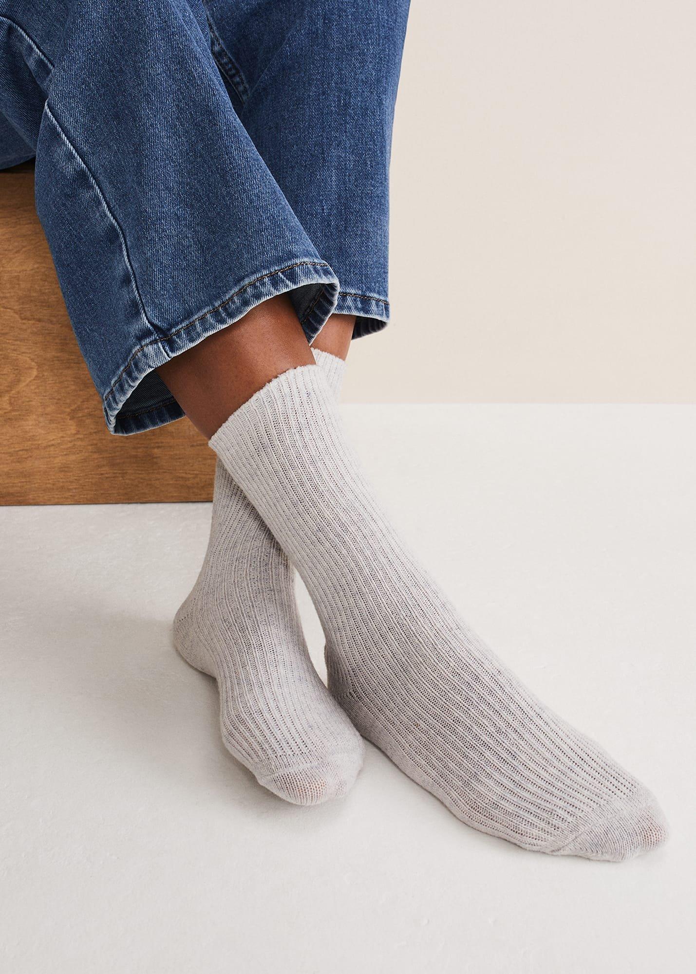 Wool Cashmere Socks