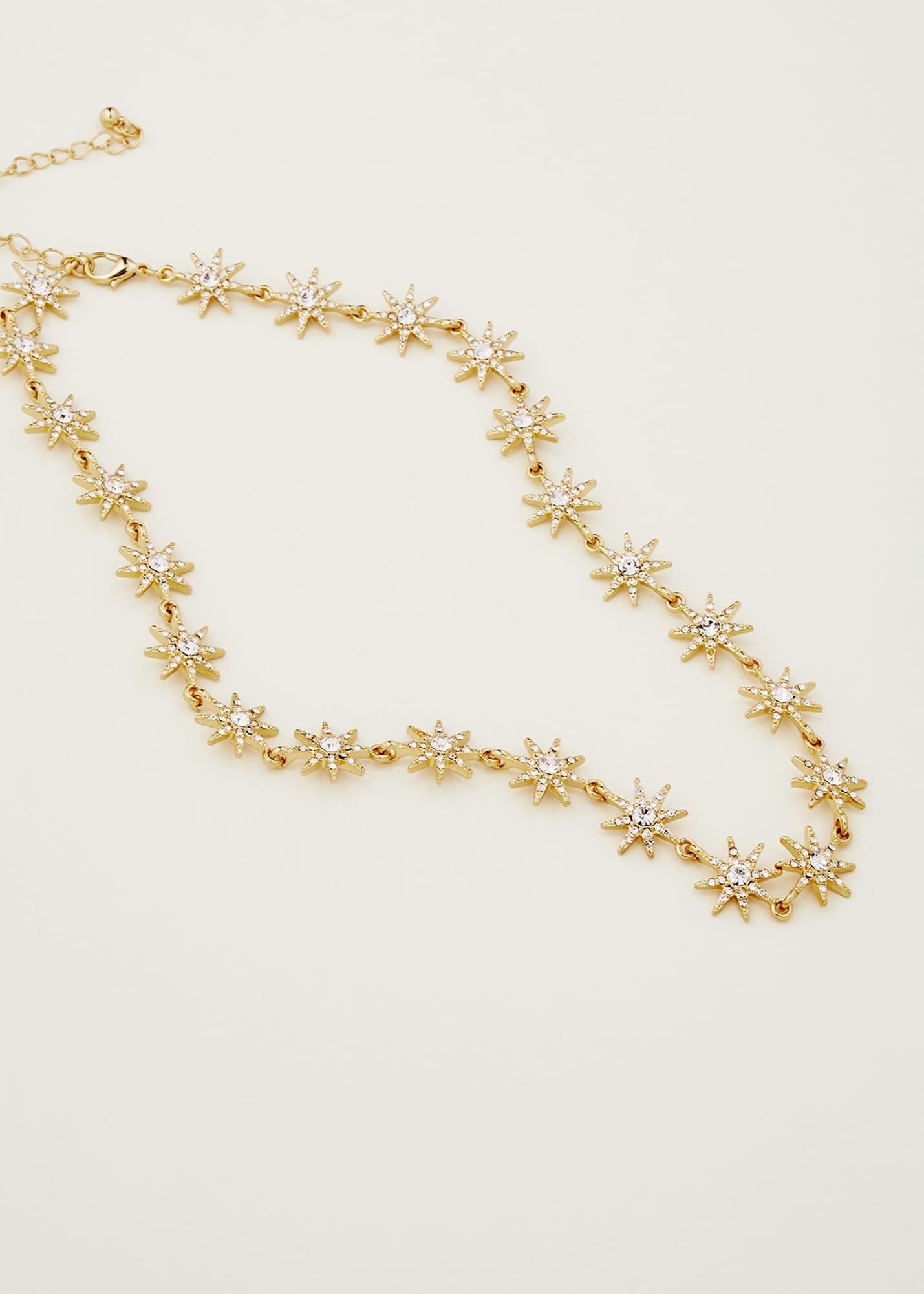 Gold Star Necklace