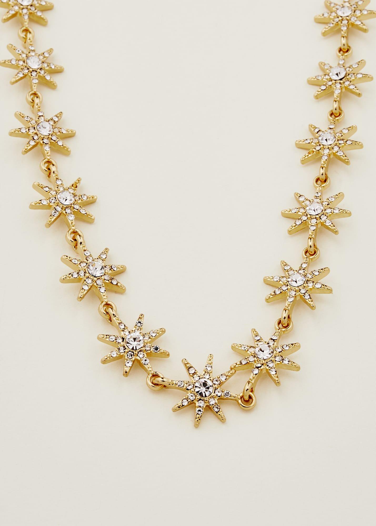 Gold Star Necklace