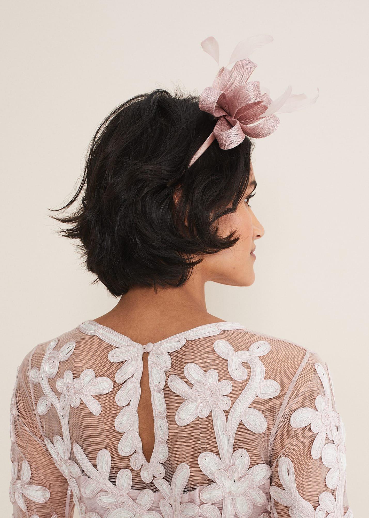 Blush Pink Bow Headband