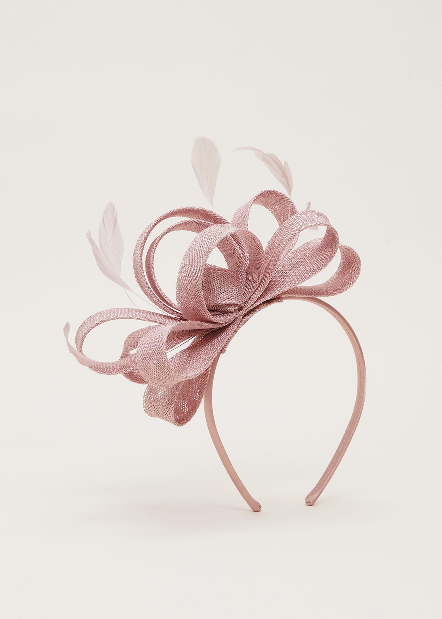 Blush Pink Bow Headband