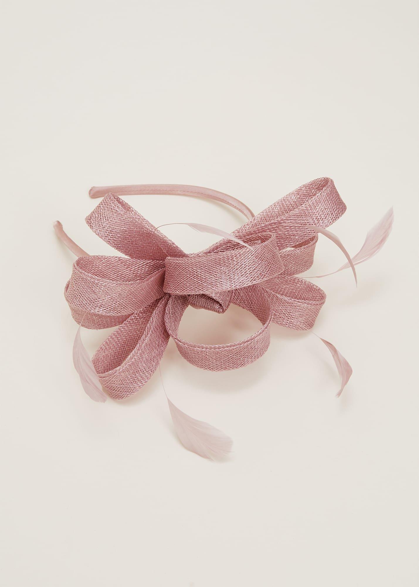 Blush Pink Bow Headband